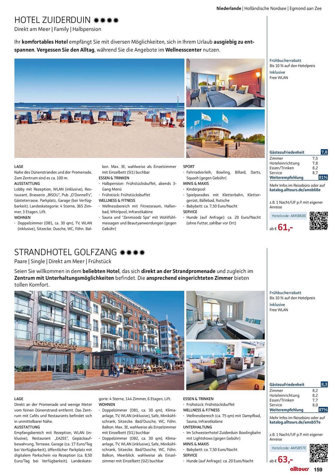 alltours Reisecenter Prospekt - Pagina 159