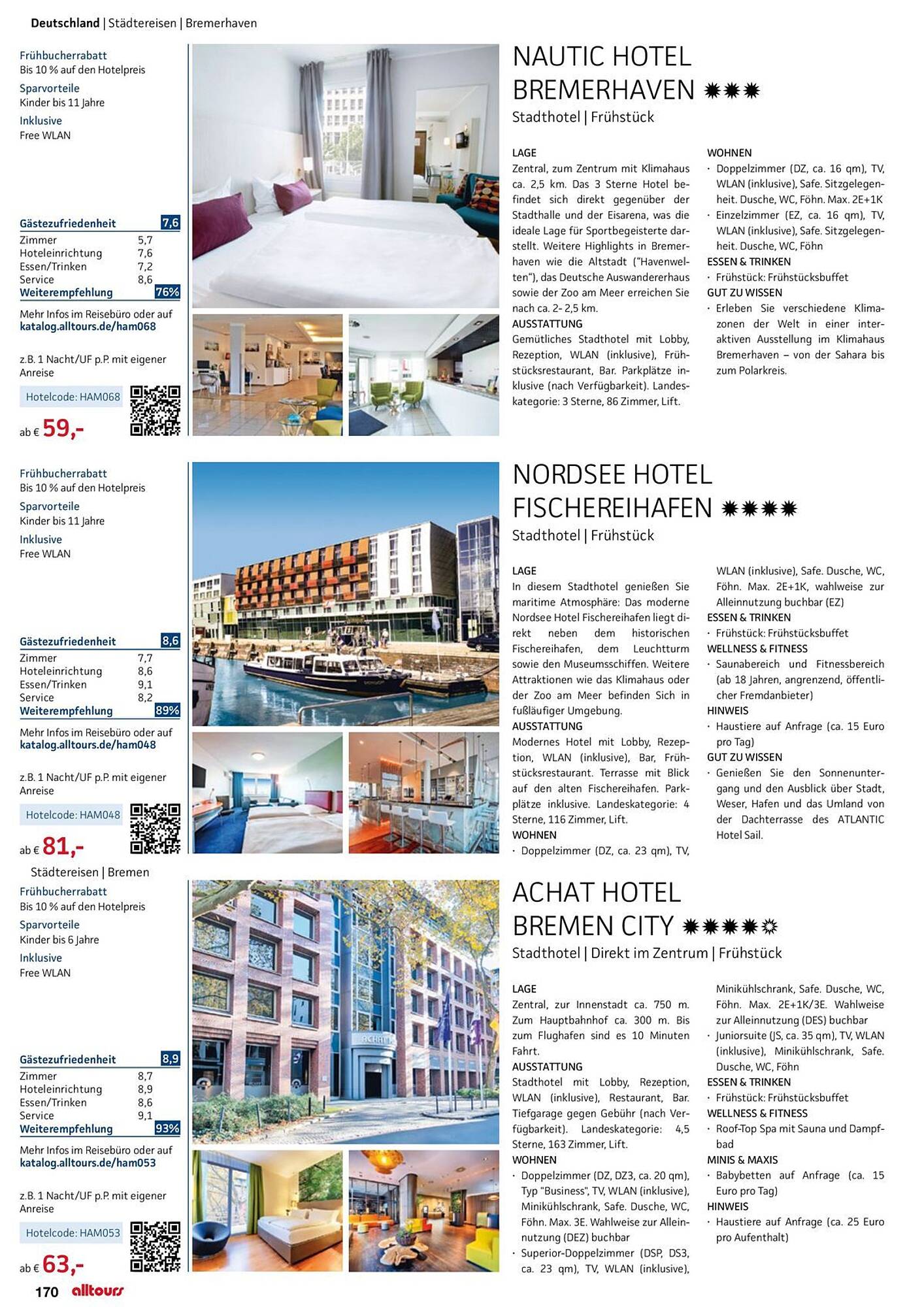alltours Reisecenter Prospekt - Pagina 170