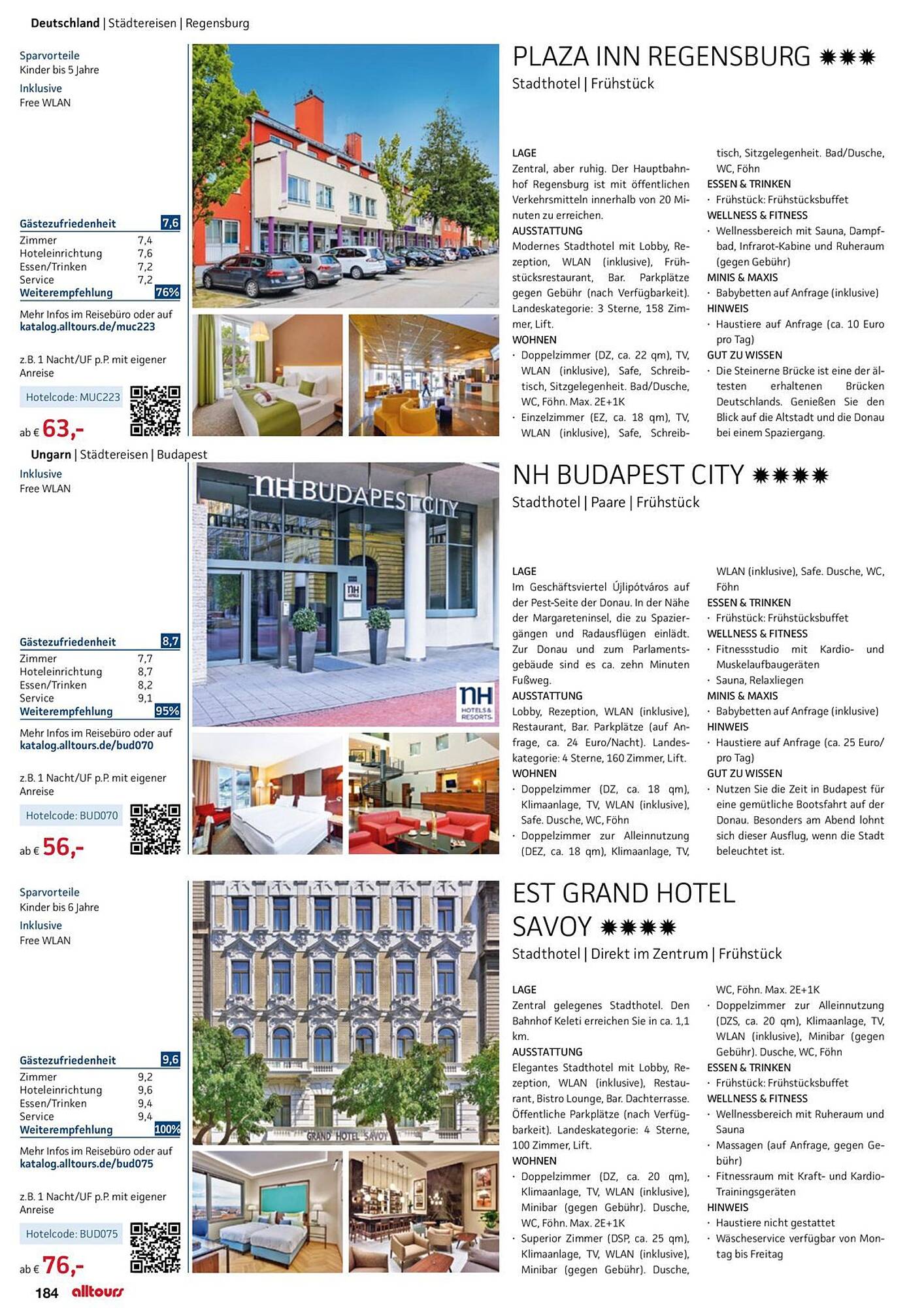 alltours Reisecenter Prospekt - Pagina 184