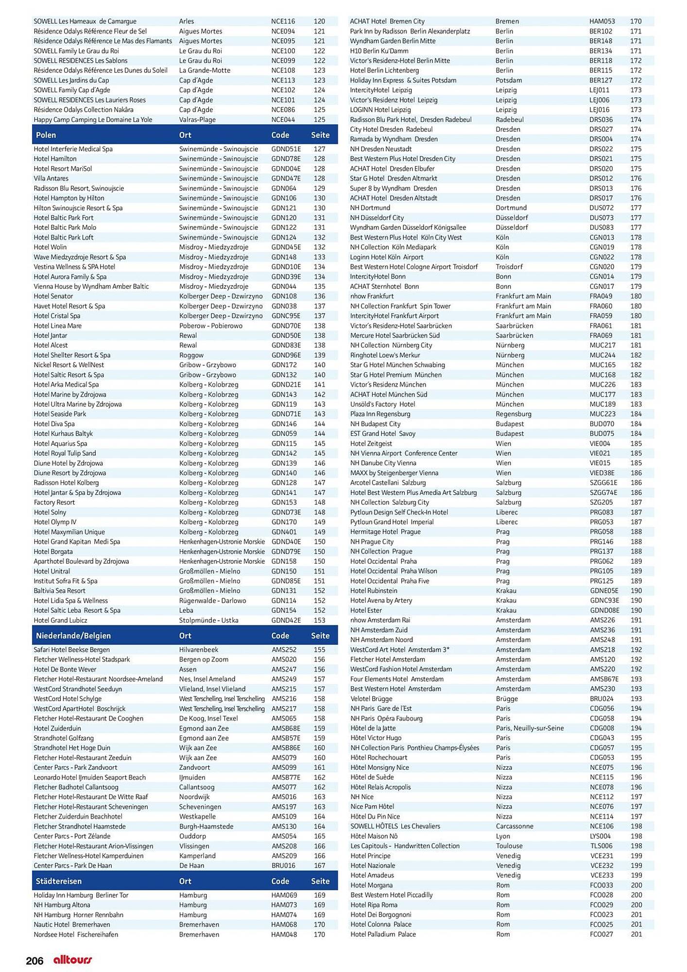 alltours Reisecenter Prospekt - Pagina 206