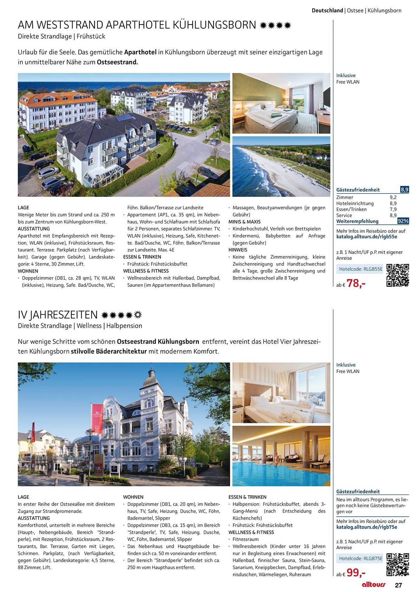 alltours Reisecenter Prospekt - Pagina 27