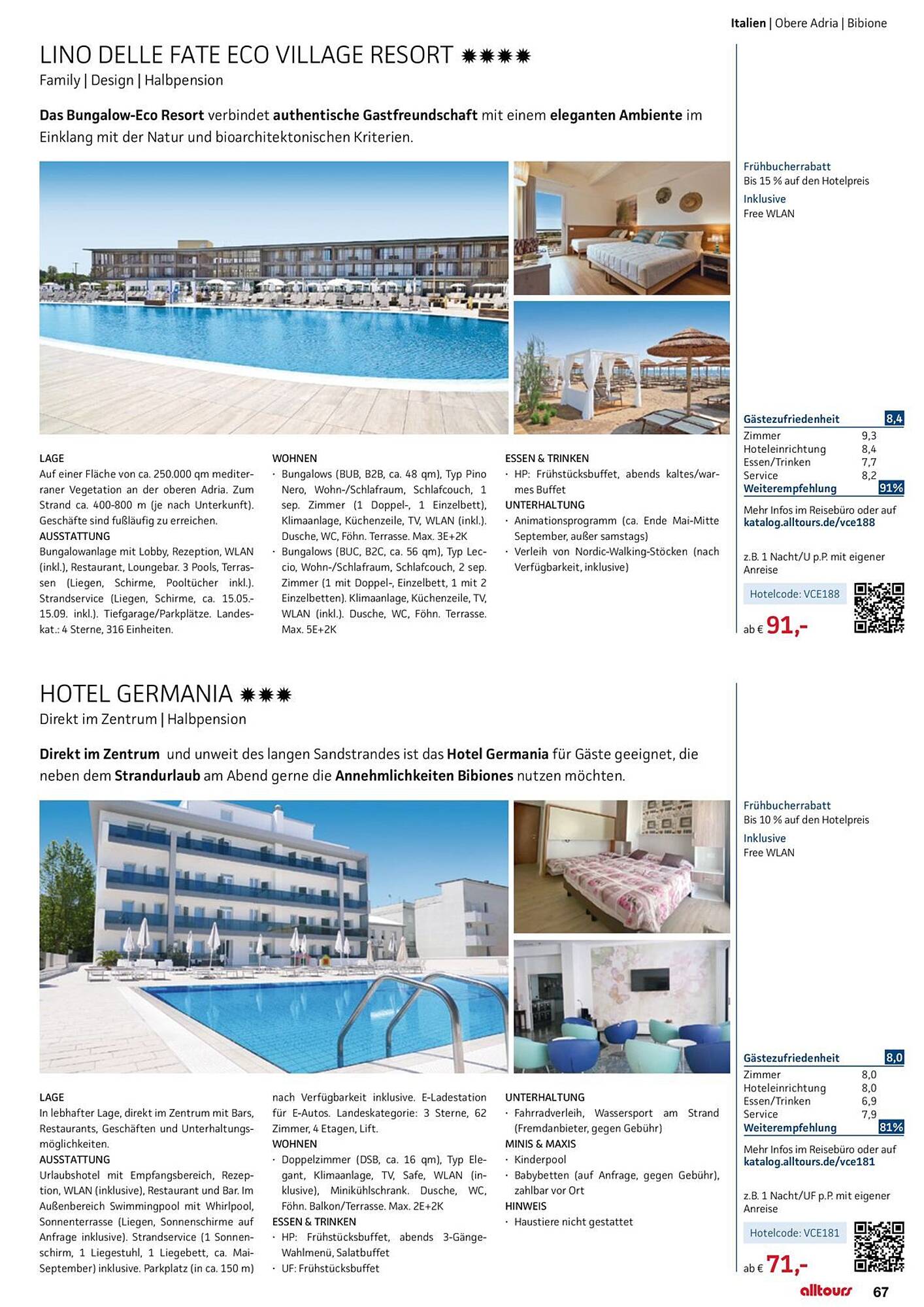 alltours Reisecenter Prospekt - Pagina 67