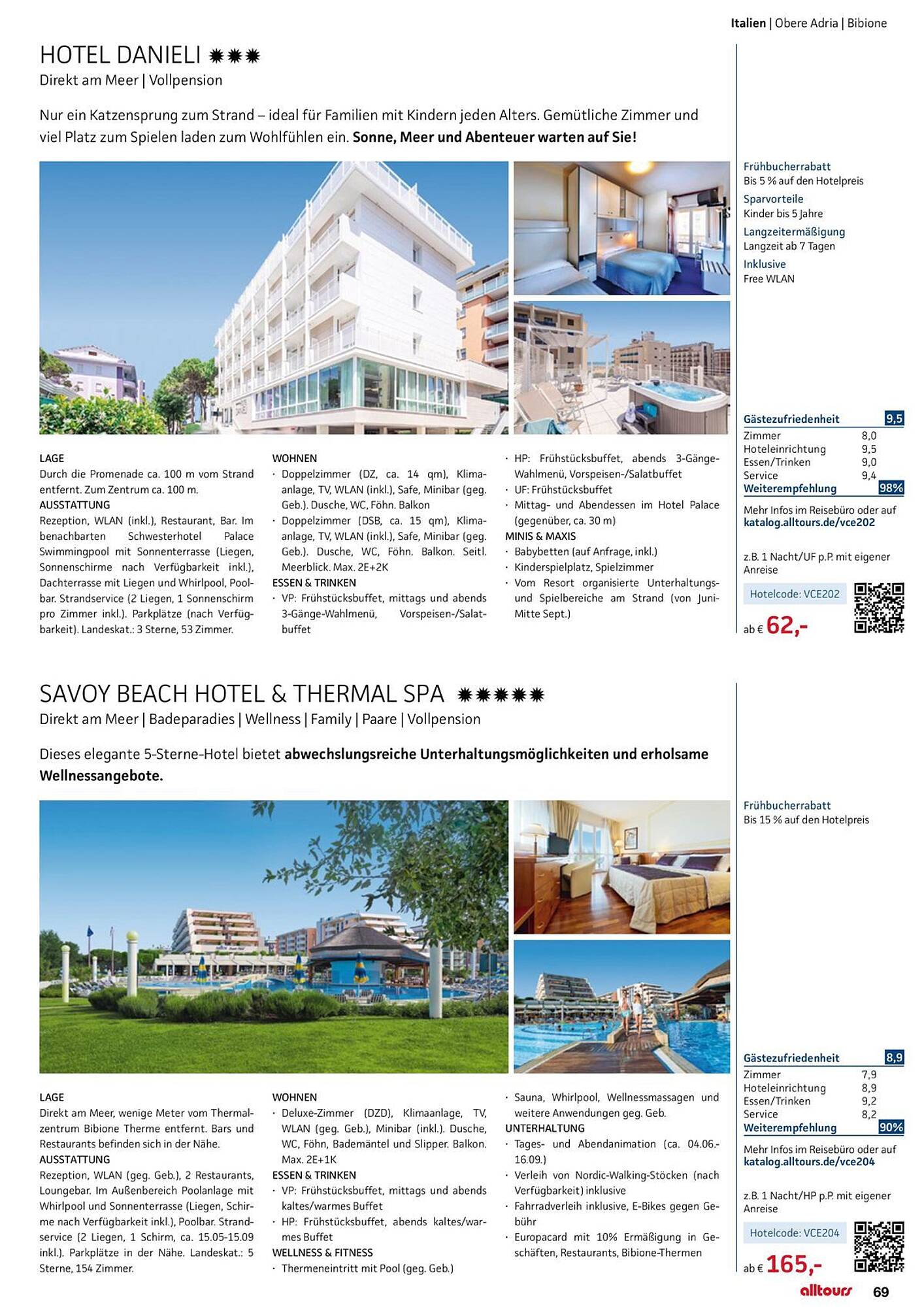 alltours Reisecenter Prospekt - Pagina 69