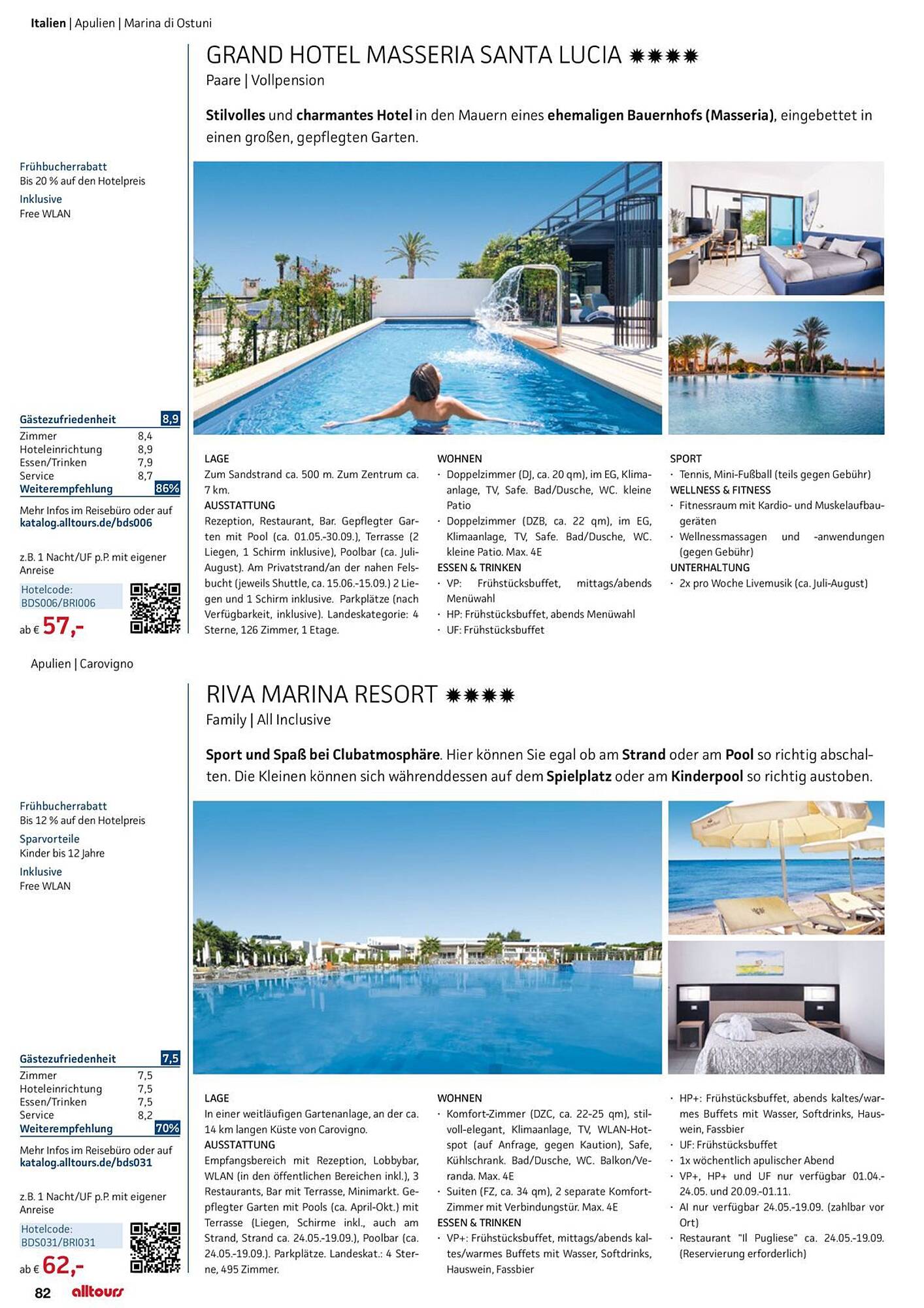 alltours Reisecenter Prospekt - Pagina 82