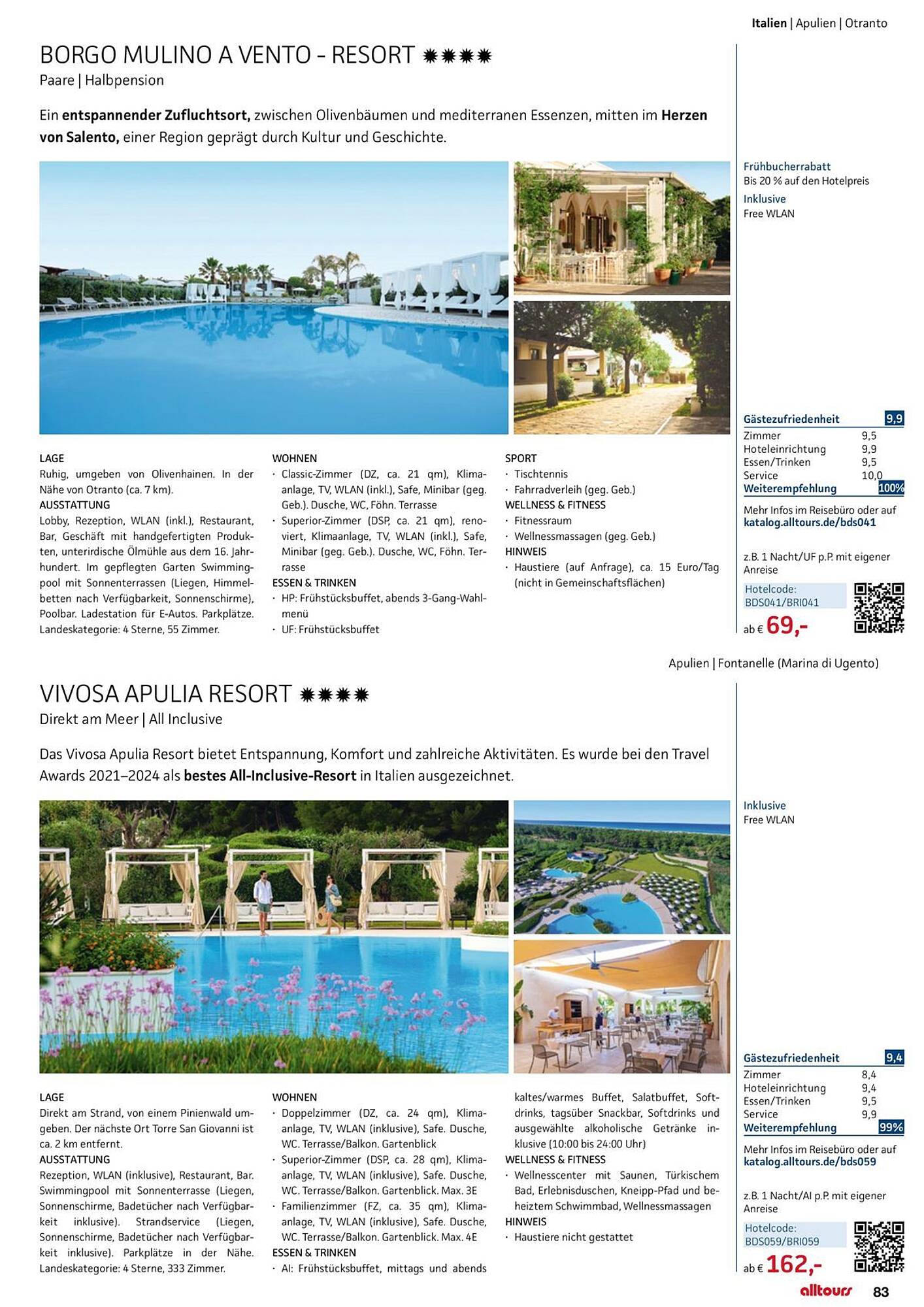 alltours Reisecenter Prospekt - Pagina 83