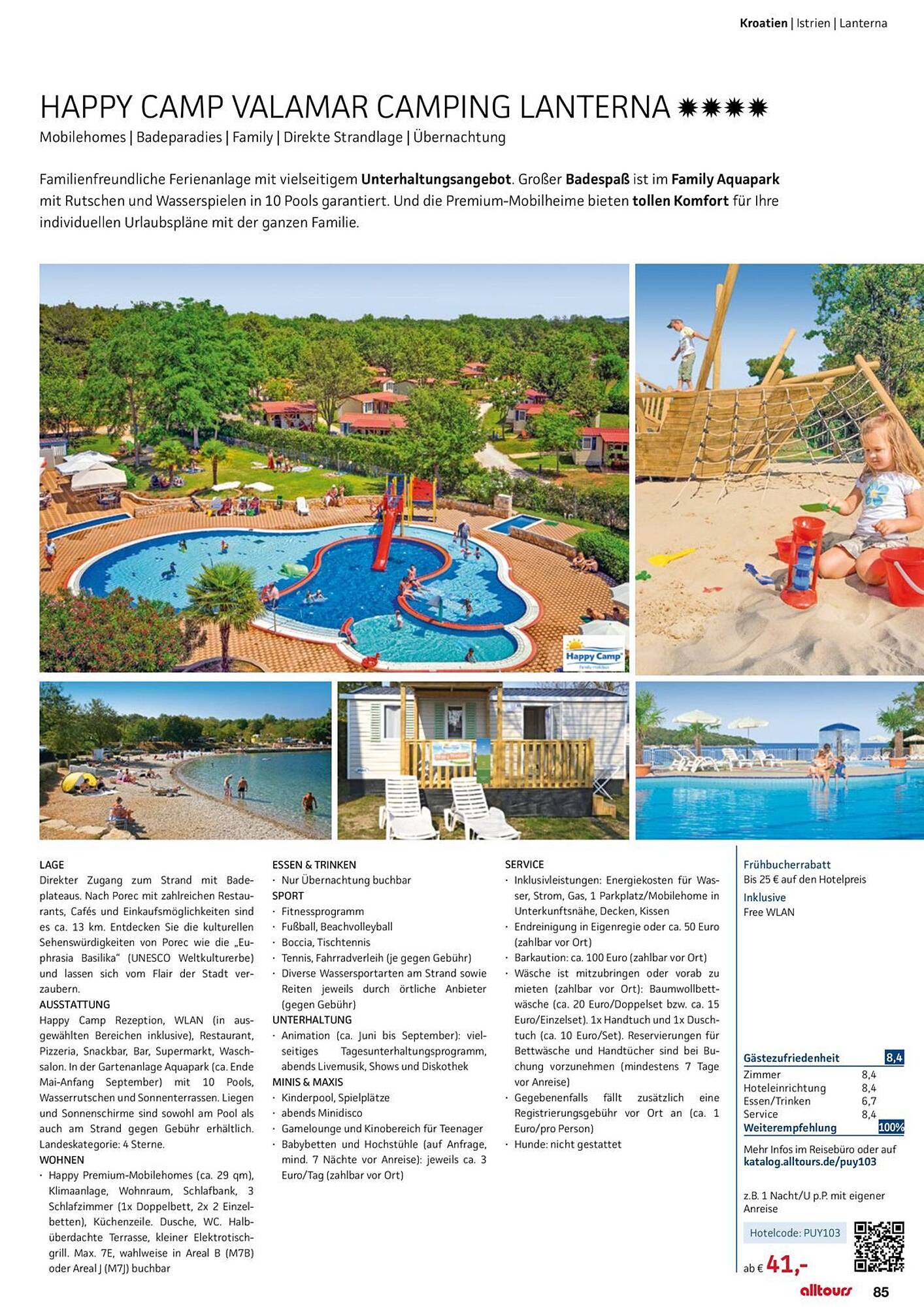 alltours Reisecenter Prospekt - Pagina 85