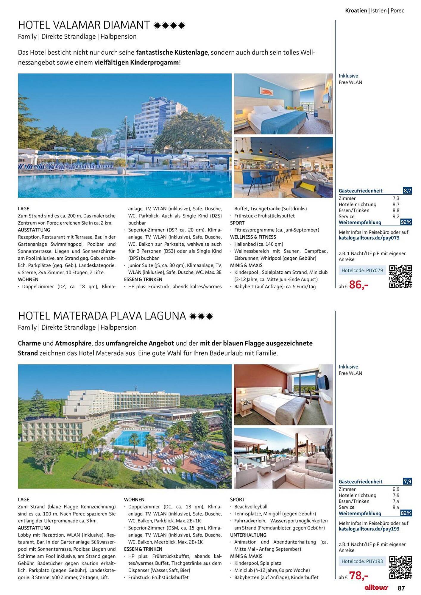 alltours Reisecenter Prospekt - Pagina 87