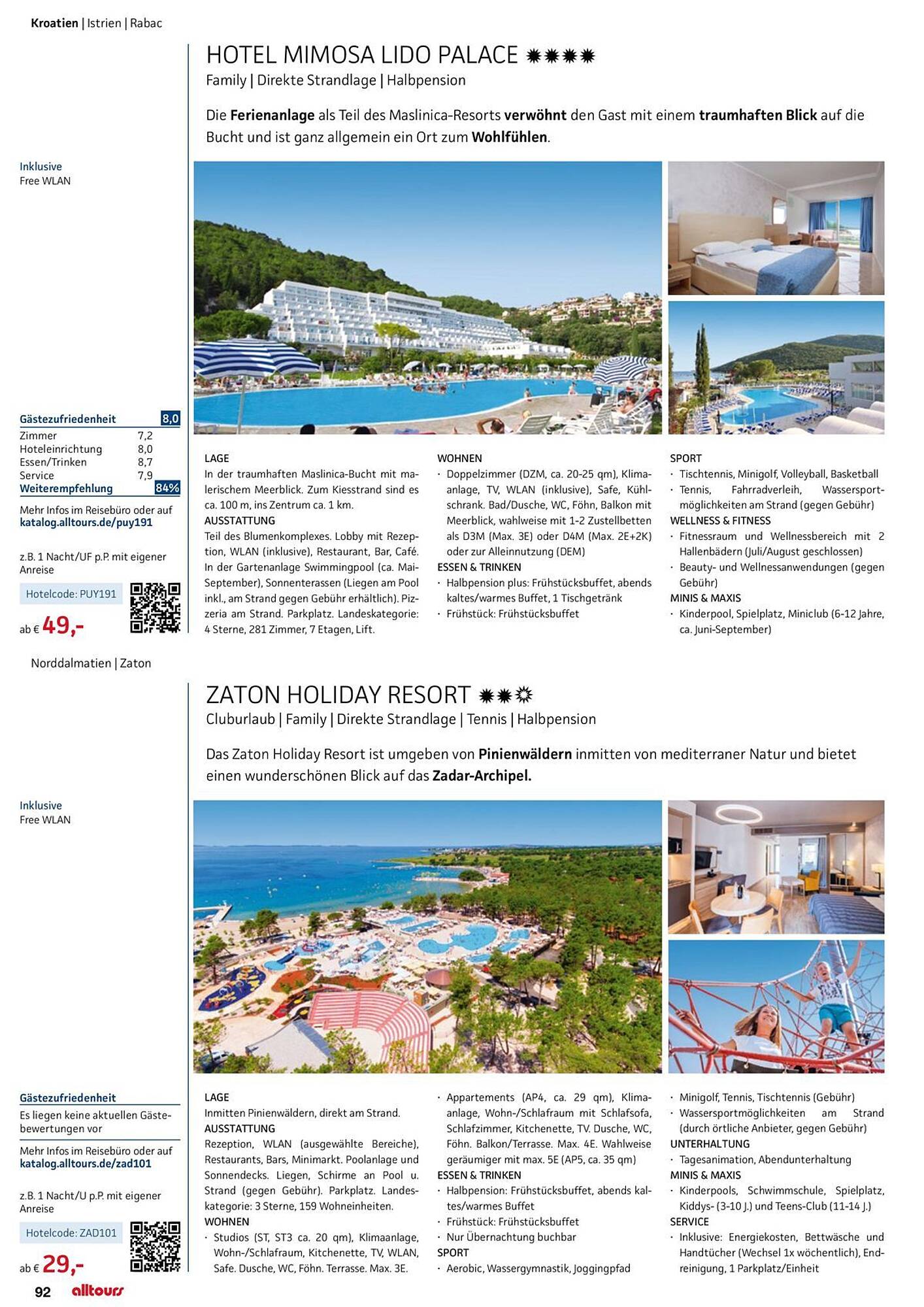 alltours Reisecenter Prospekt - Pagina 92