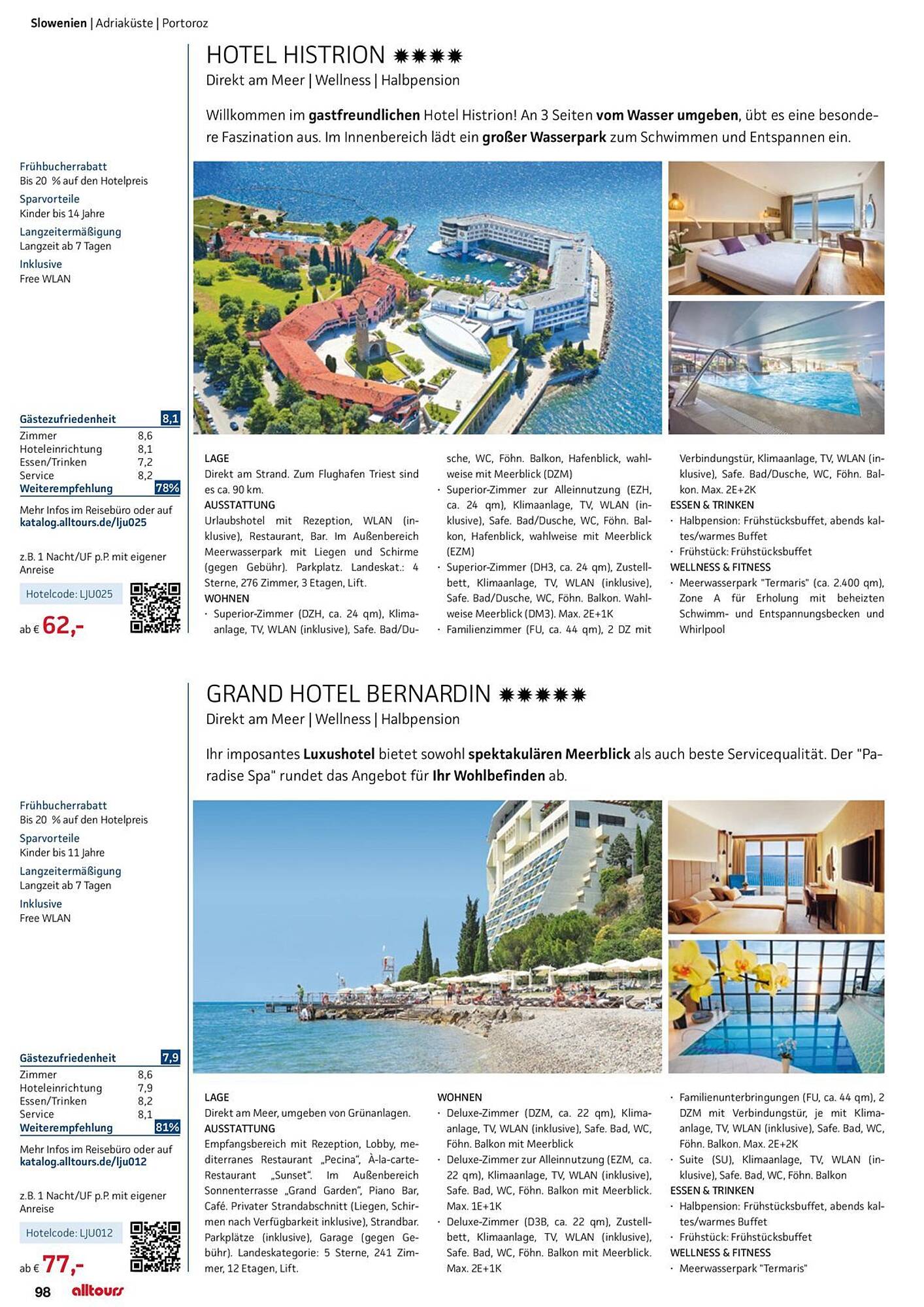 alltours Reisecenter Prospekt - Pagina 98