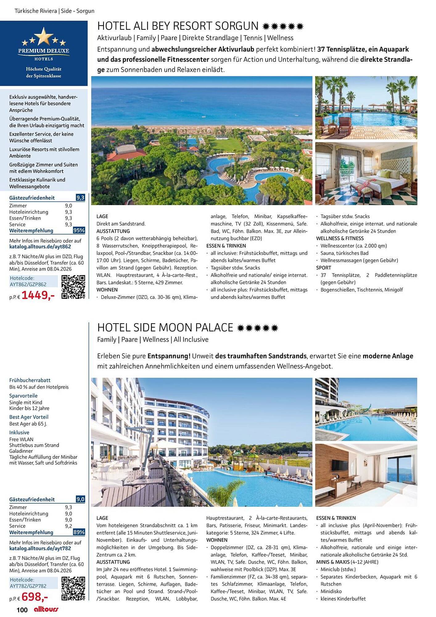 alltours Reisecenter Prospekt - Pagina 100
