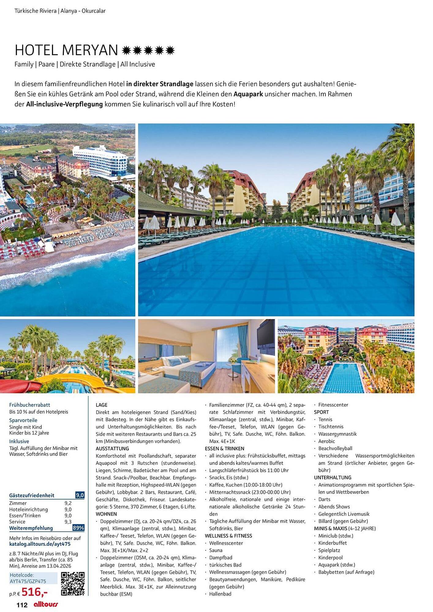 alltours Reisecenter Prospekt - Pagina 112