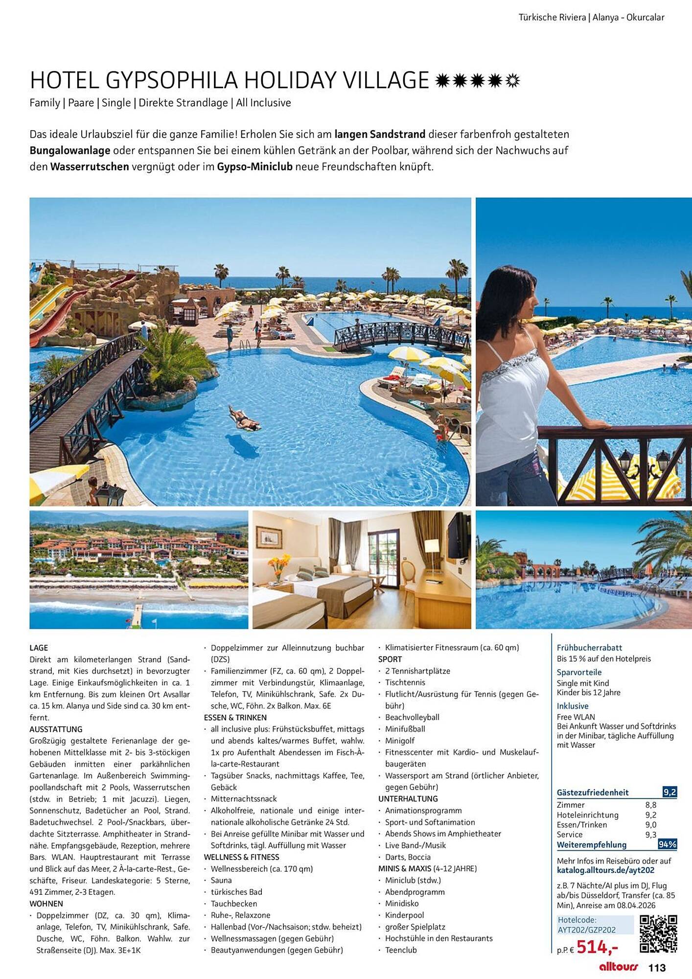 alltours Reisecenter Prospekt - Pagina 113
