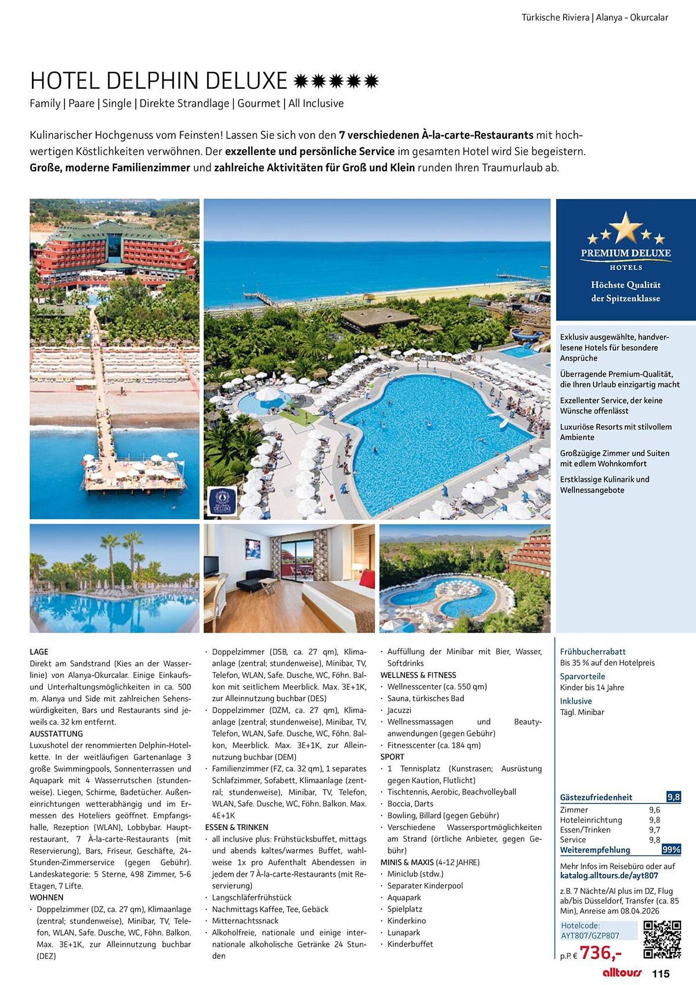 alltours Reisecenter Prospekt - Pagina 115