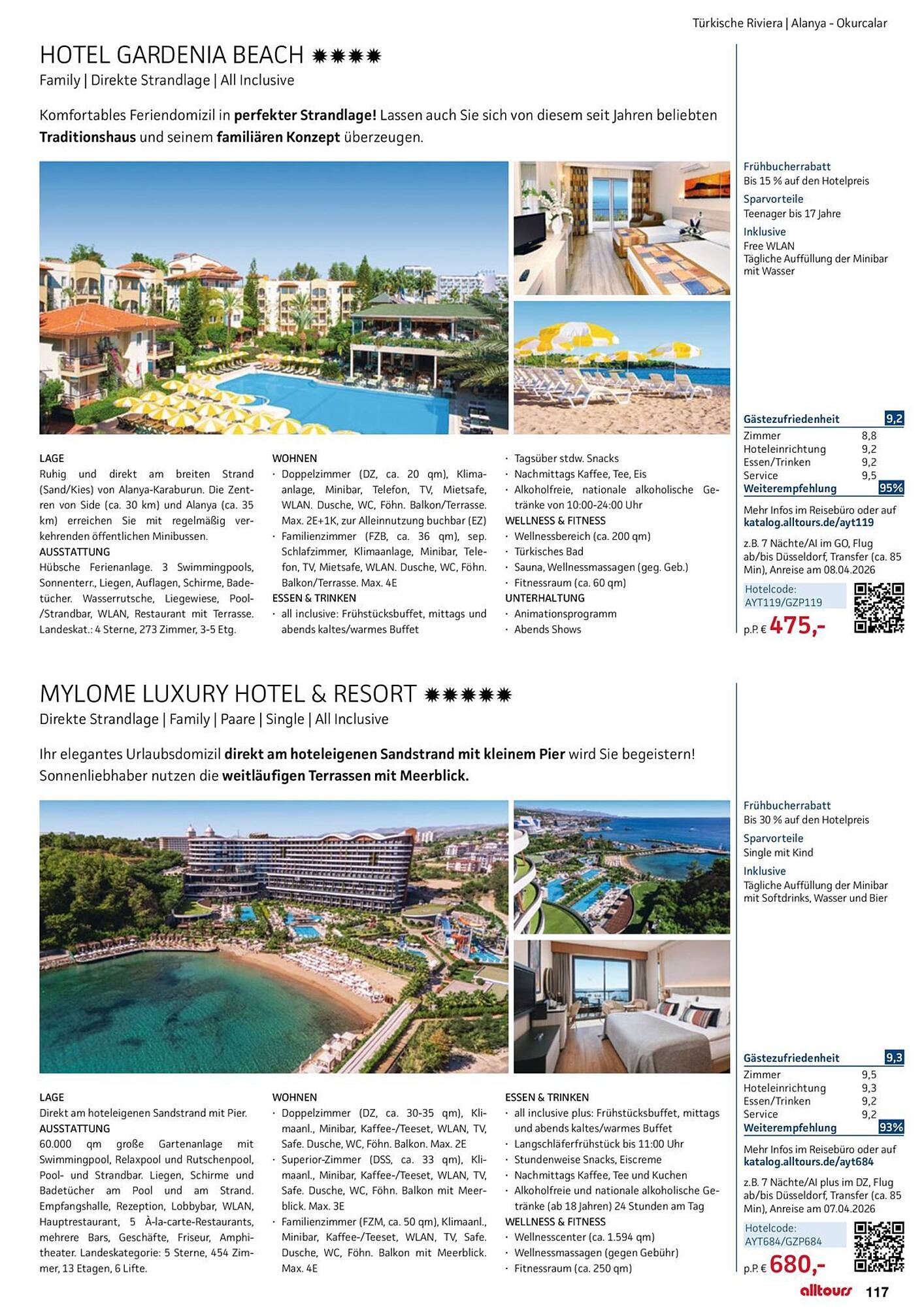 alltours Reisecenter Prospekt - Pagina 117