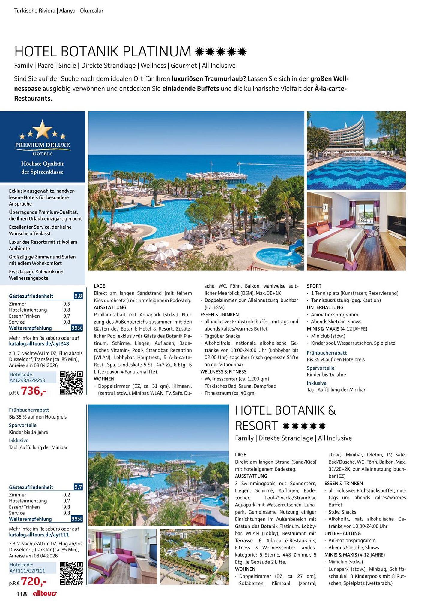 alltours Reisecenter Prospekt - Pagina 118