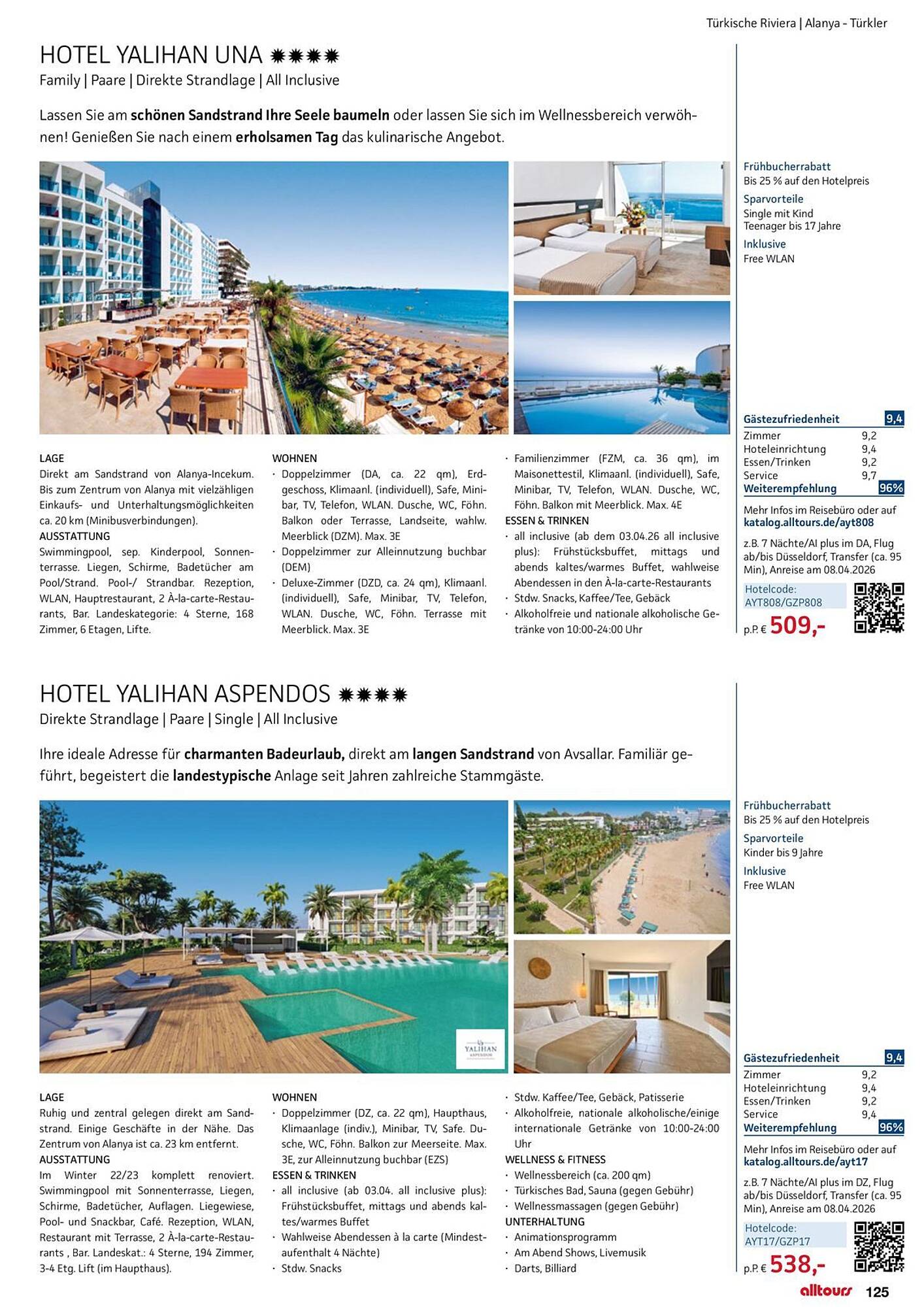 alltours Reisecenter Prospekt - Pagina 125