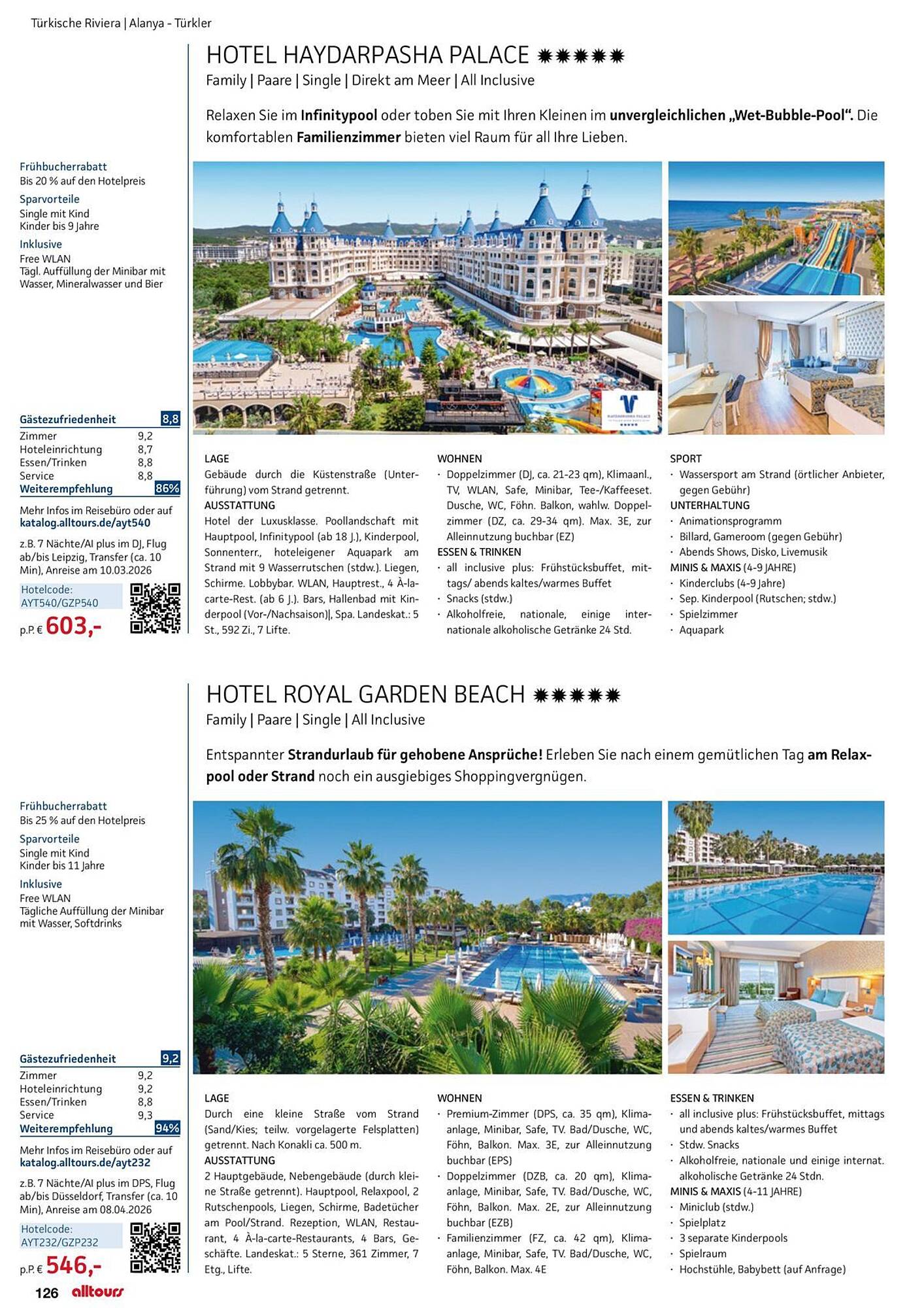 alltours Reisecenter Prospekt - Pagina 126