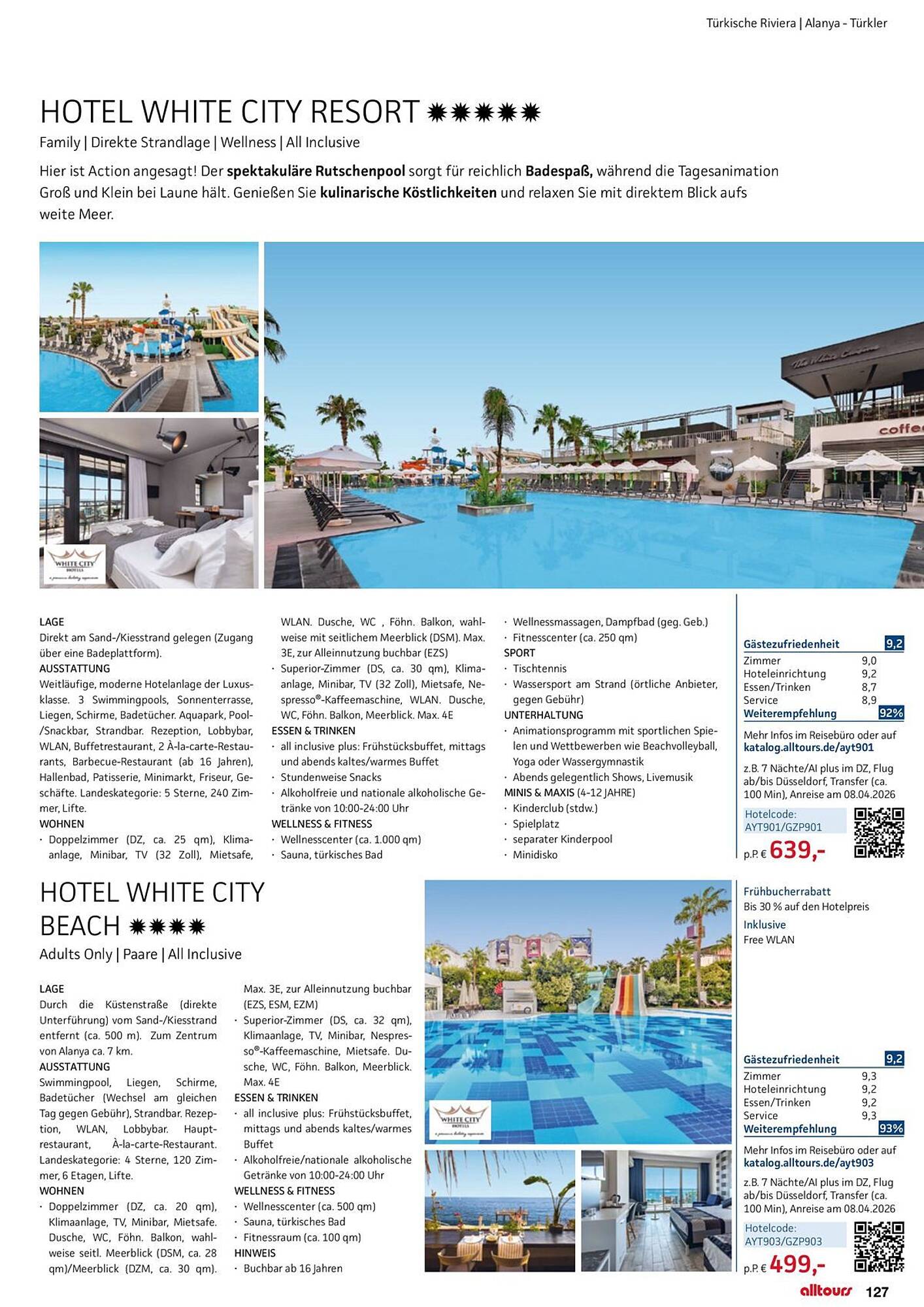 alltours Reisecenter Prospekt - Pagina 127