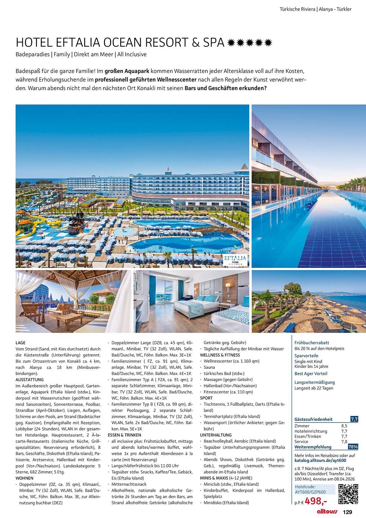 alltours Reisecenter Prospekt - Pagina 129