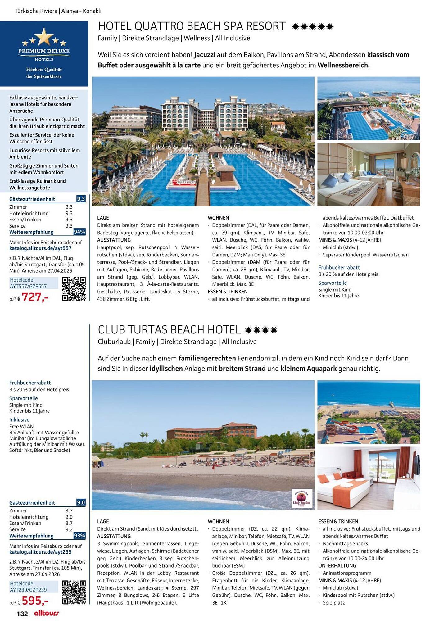 alltours Reisecenter Prospekt - Pagina 132