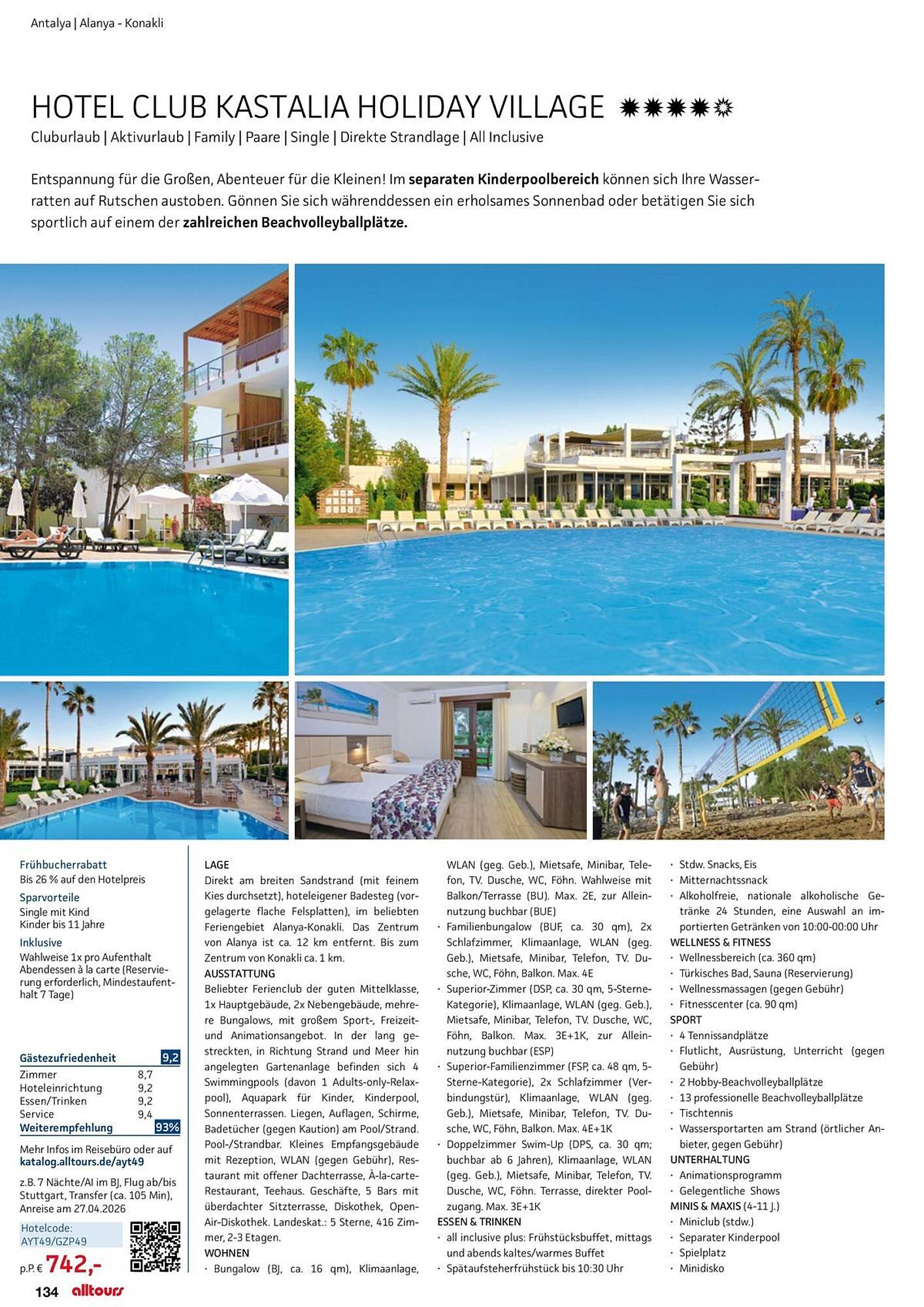 alltours Reisecenter Prospekt - Pagina 134