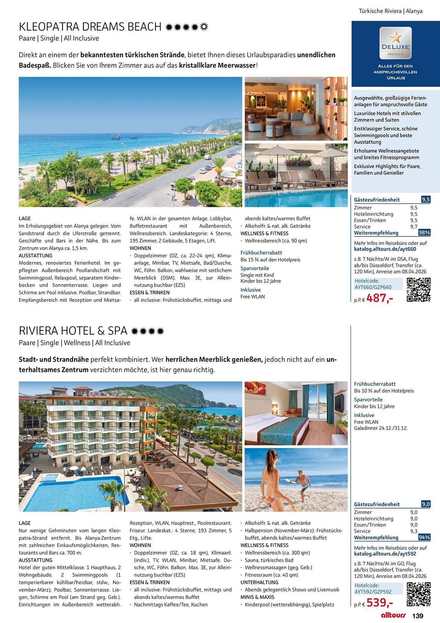 alltours Reisecenter Prospekt - Pagina 139