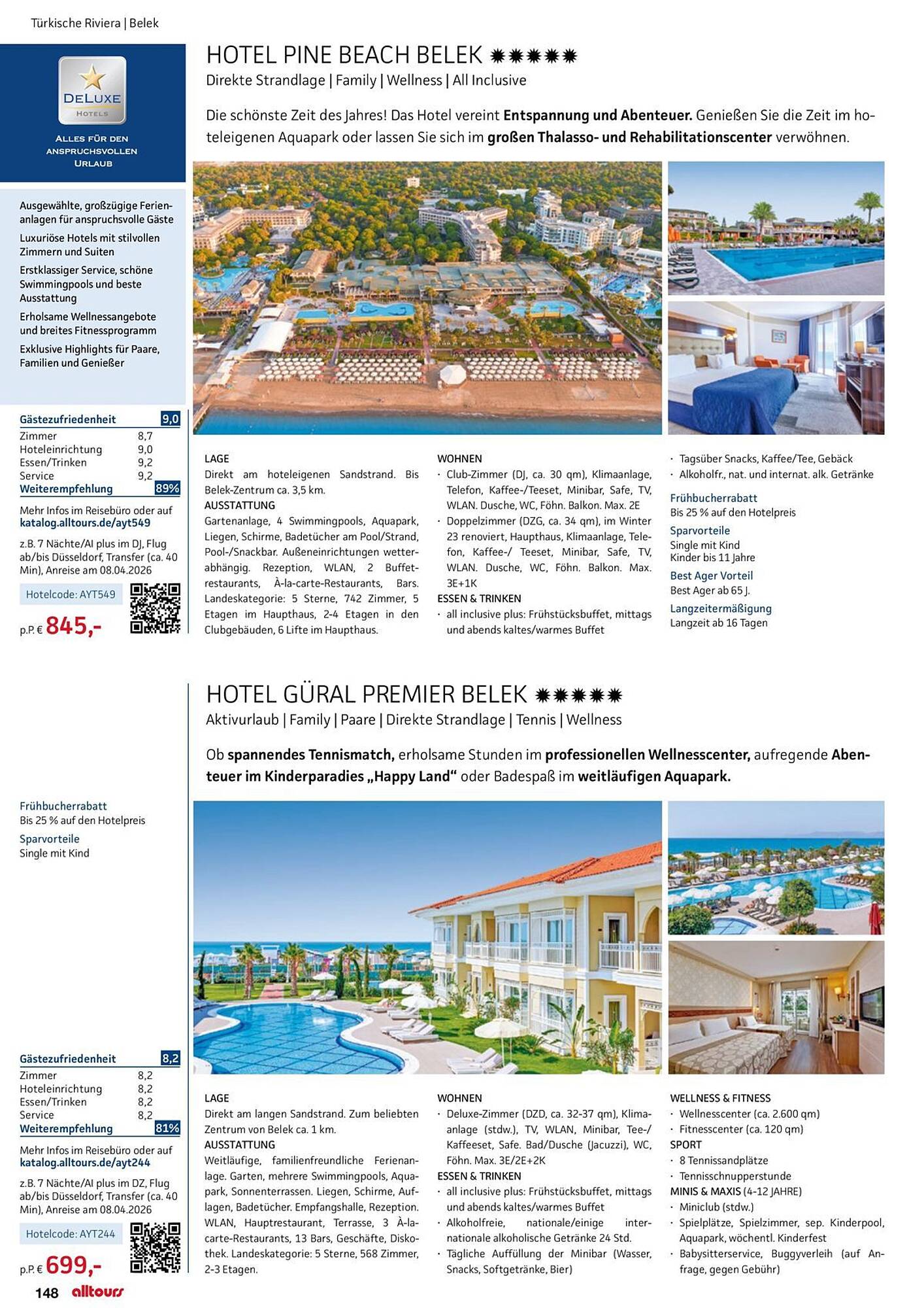 alltours Reisecenter Prospekt - Pagina 148