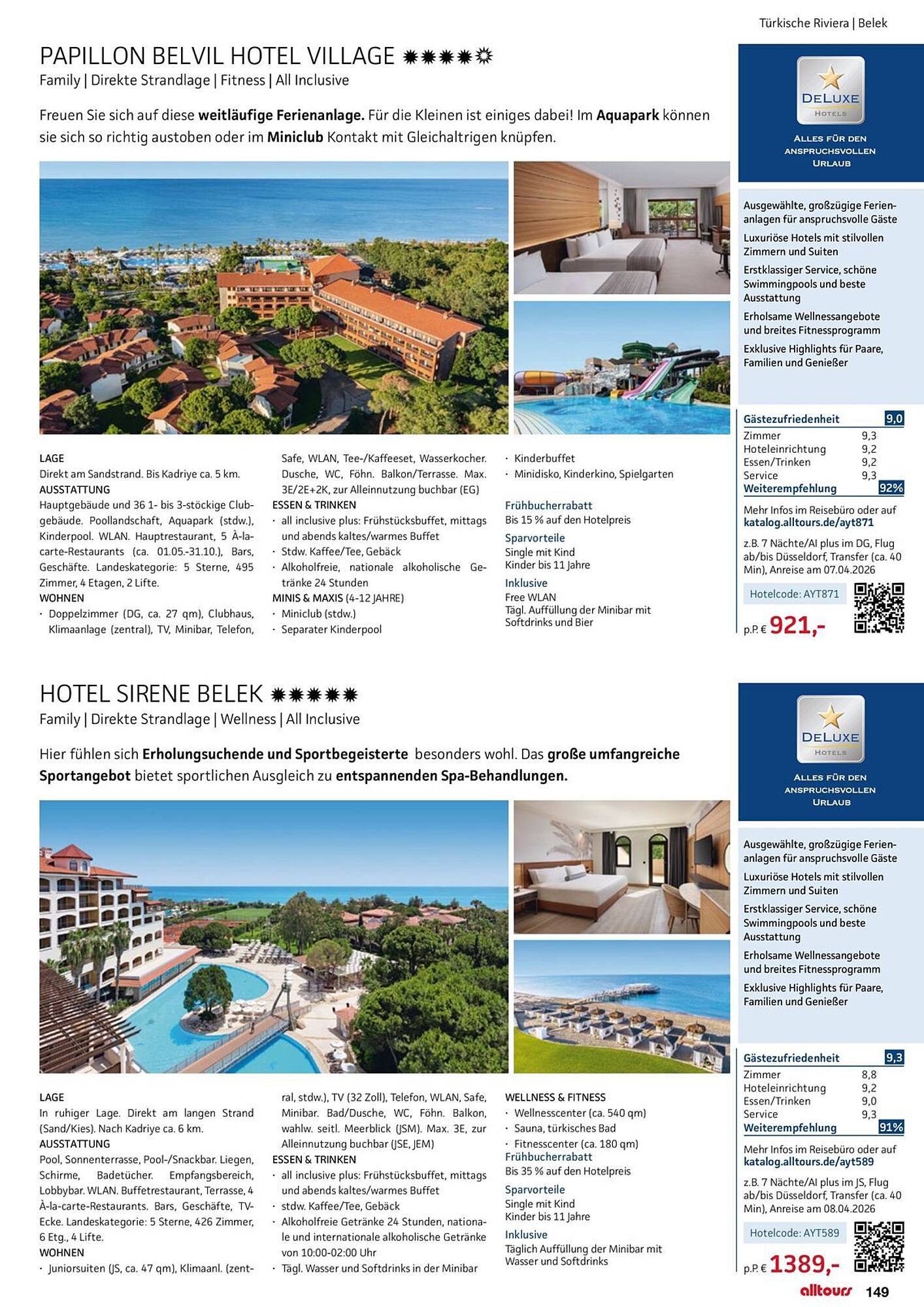 alltours Reisecenter Prospekt - Pagina 149