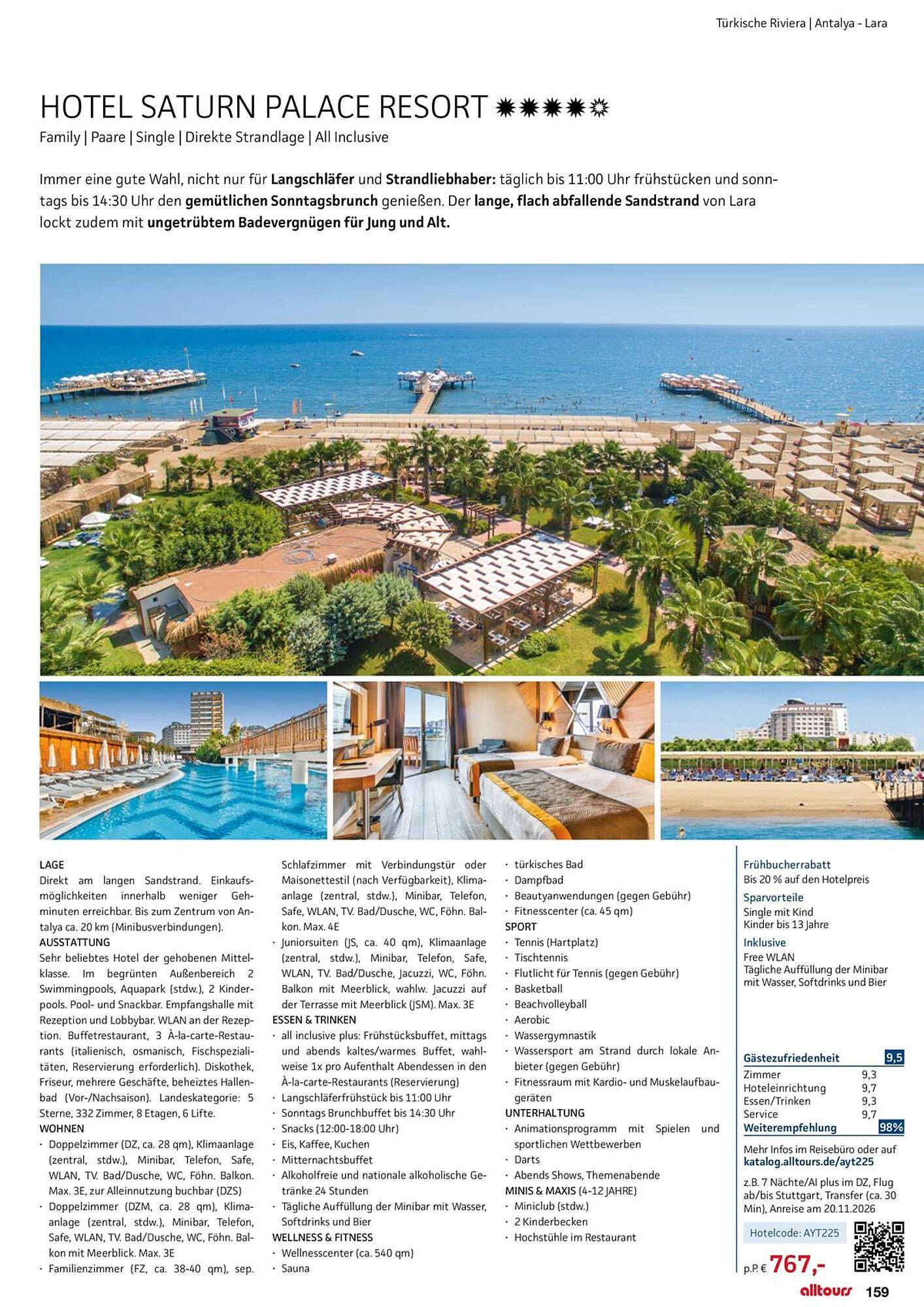 alltours Reisecenter Prospekt - Pagina 159