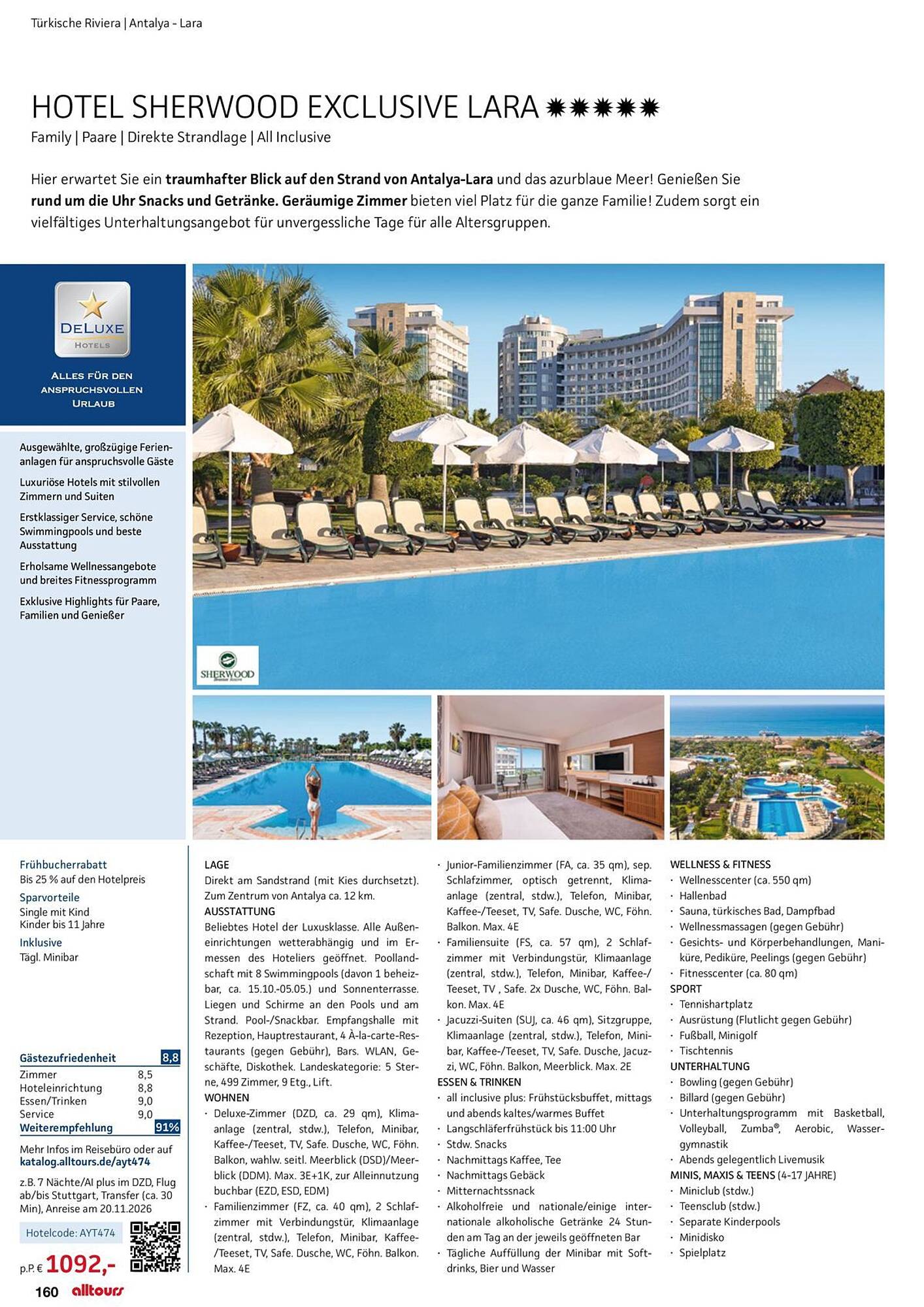 alltours Reisecenter Prospekt - Pagina 160