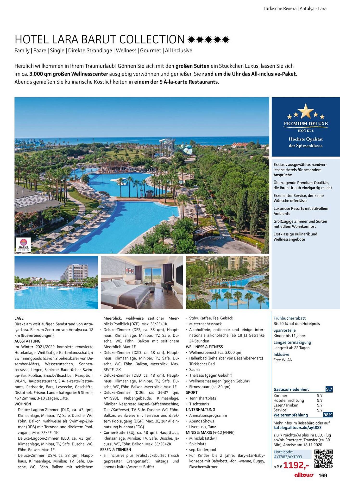 alltours Reisecenter Prospekt - Pagina 169