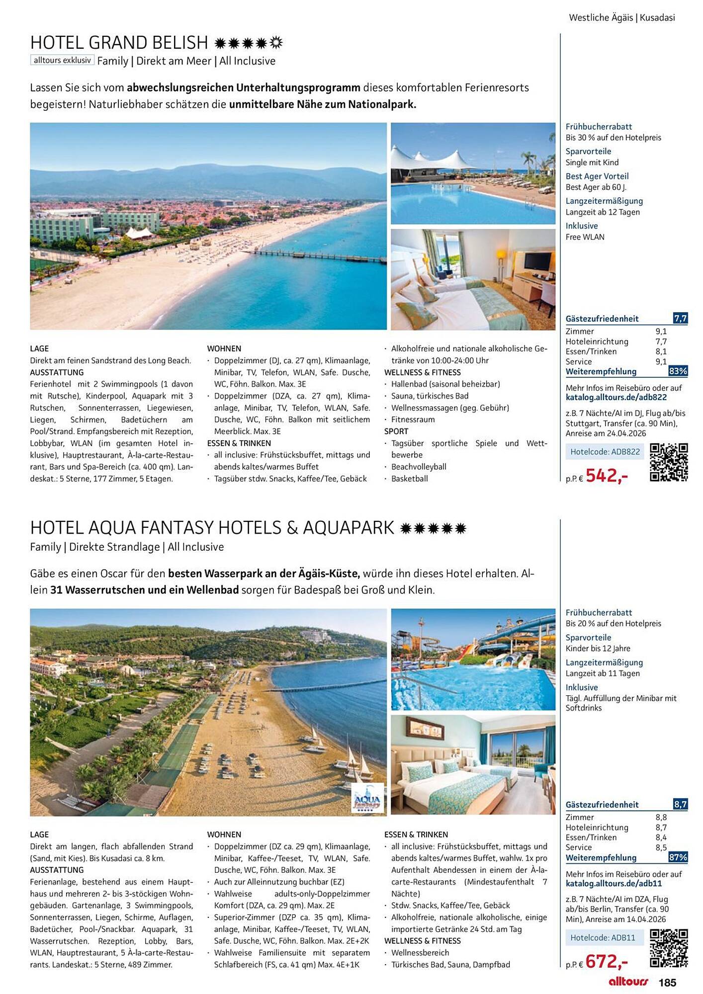 alltours Reisecenter Prospekt - Pagina 185