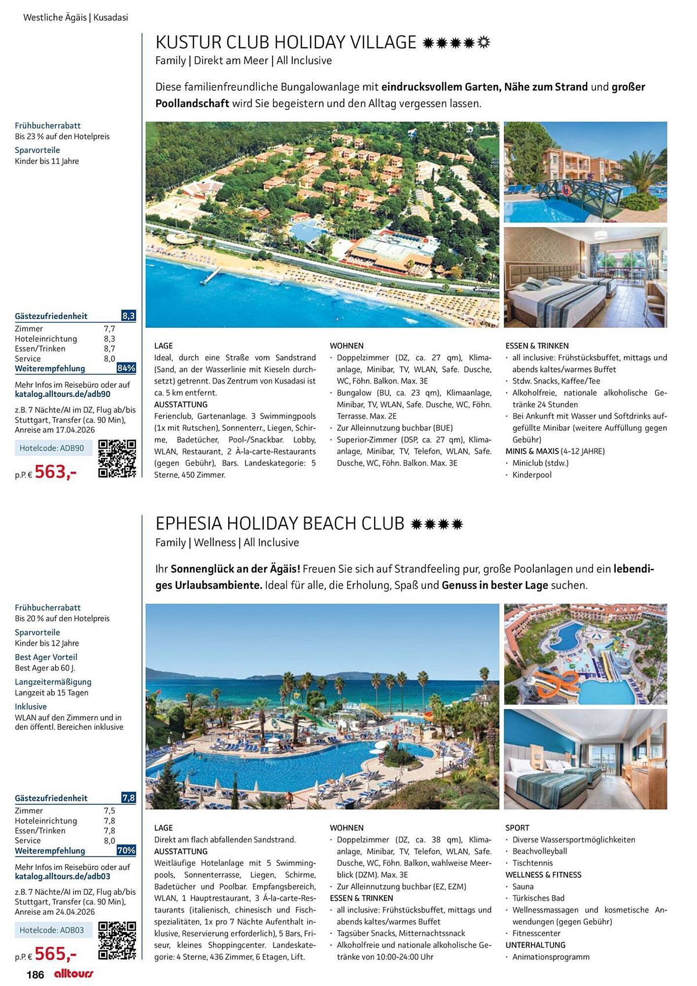 alltours Reisecenter Prospekt - Pagina 186
