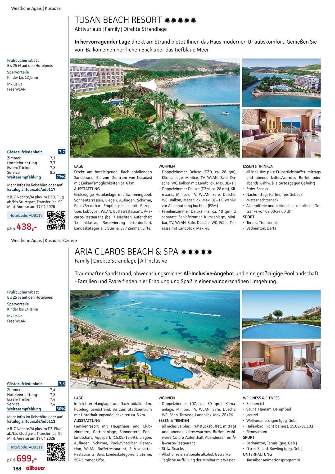 alltours Reisecenter Prospekt - Pagina 188