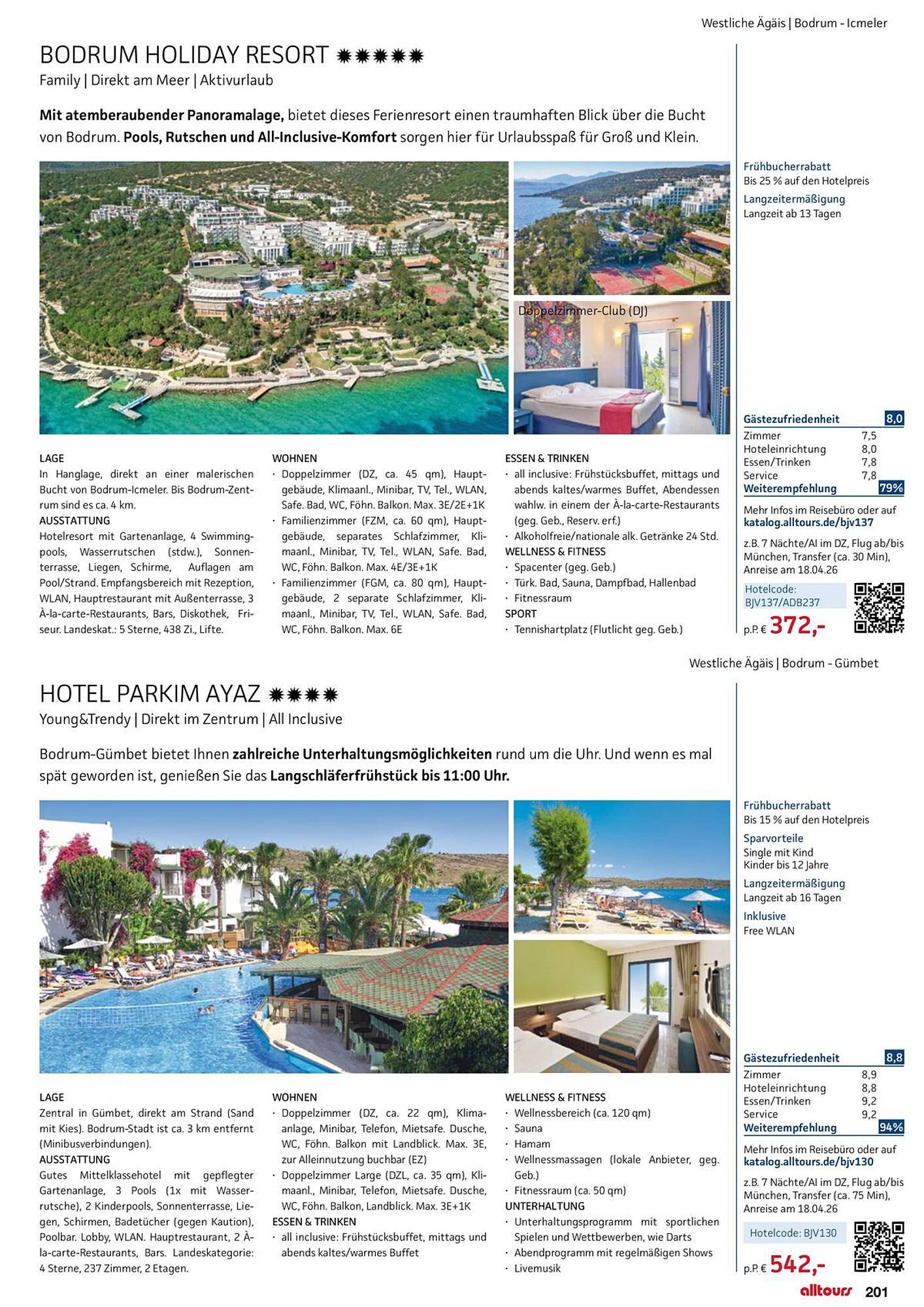 alltours Reisecenter Prospekt - Pagina 201