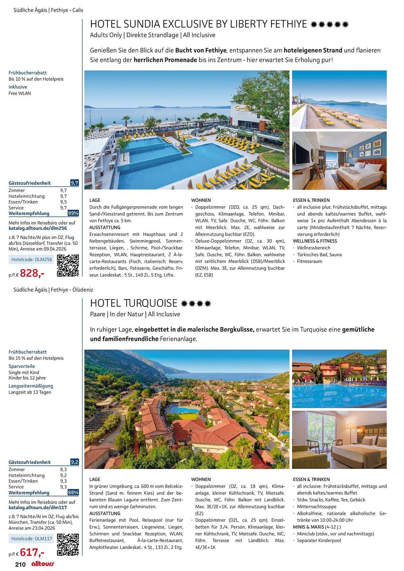 alltours Reisecenter Prospekt - Pagina 210
