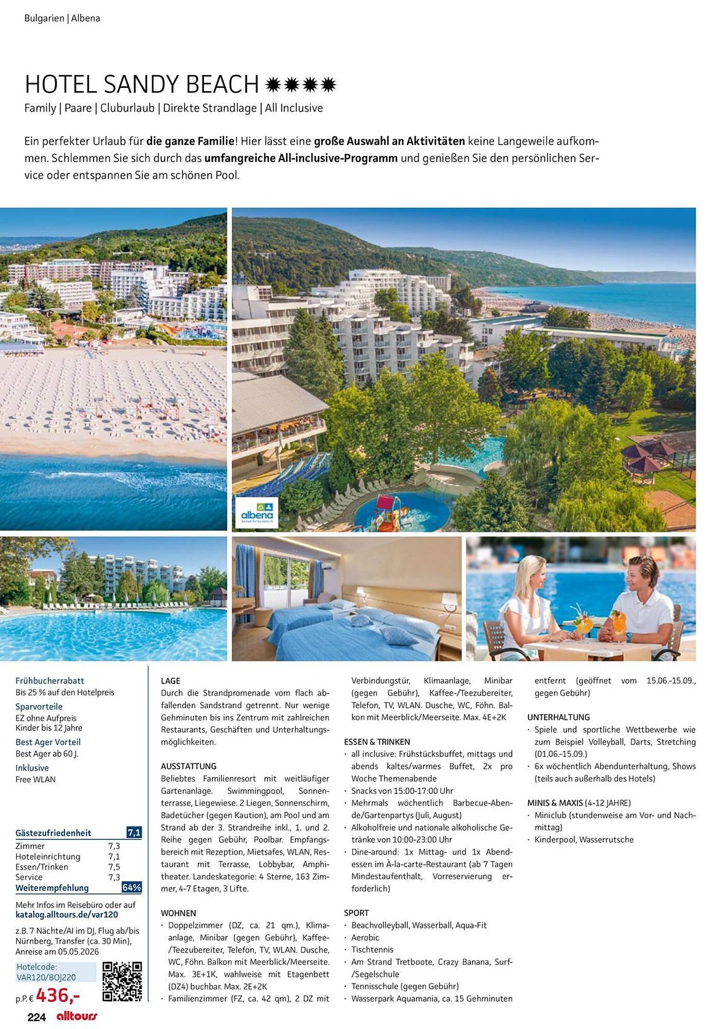 alltours Reisecenter Prospekt - Pagina 224