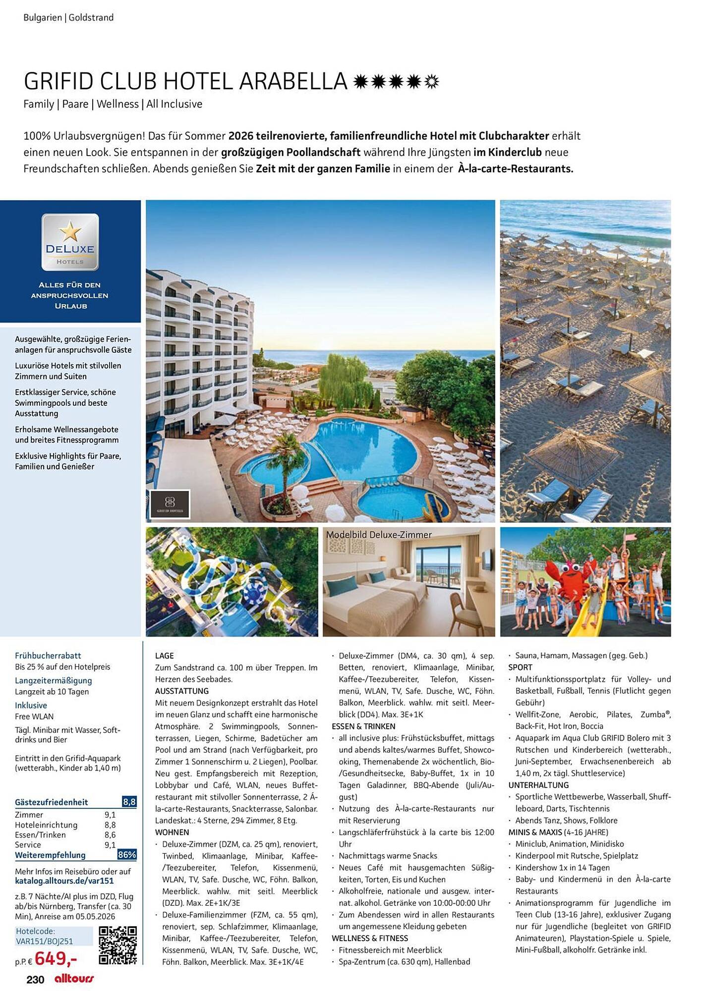 alltours Reisecenter Prospekt - Pagina 230