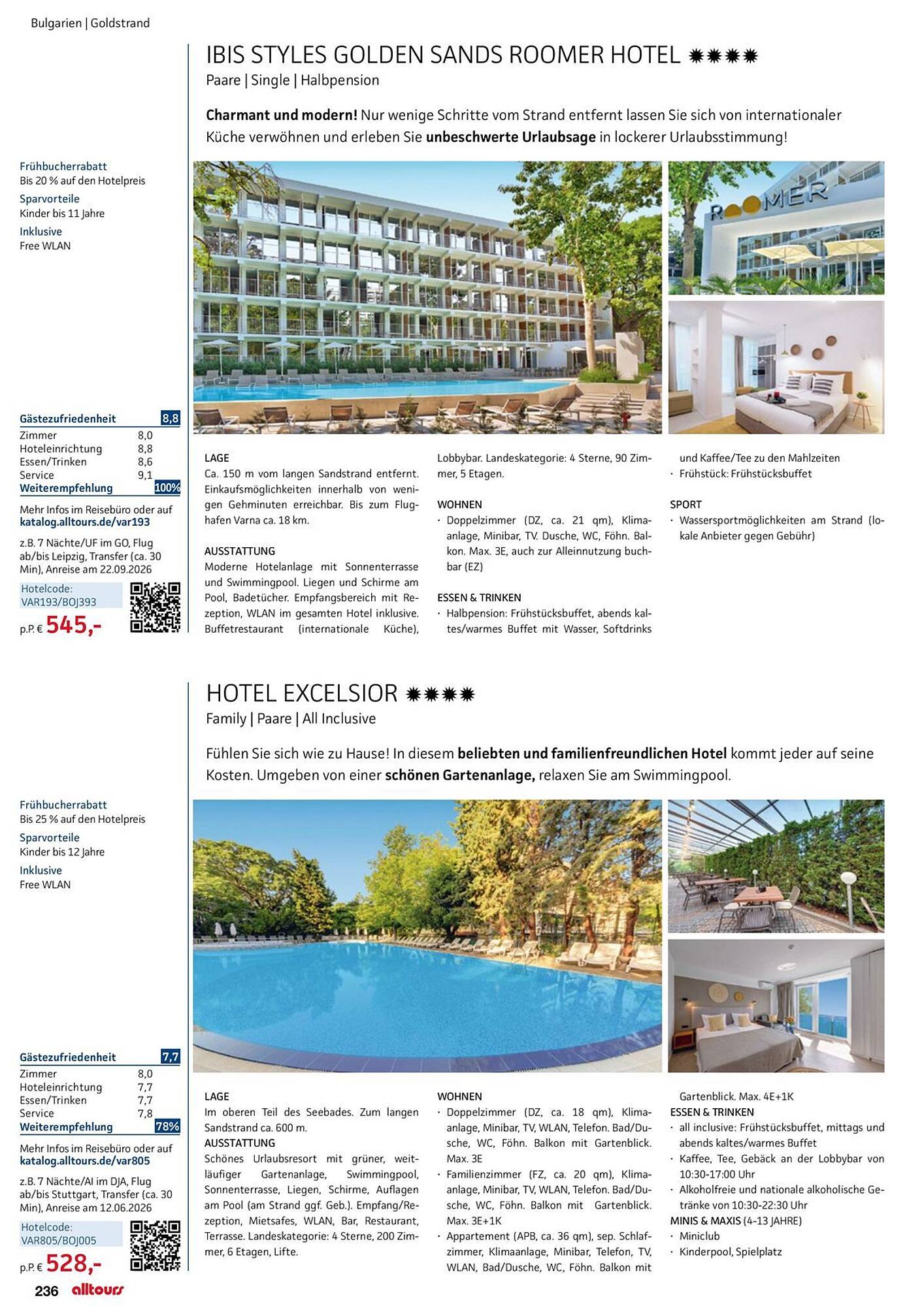 alltours Reisecenter Prospekt - Pagina 236