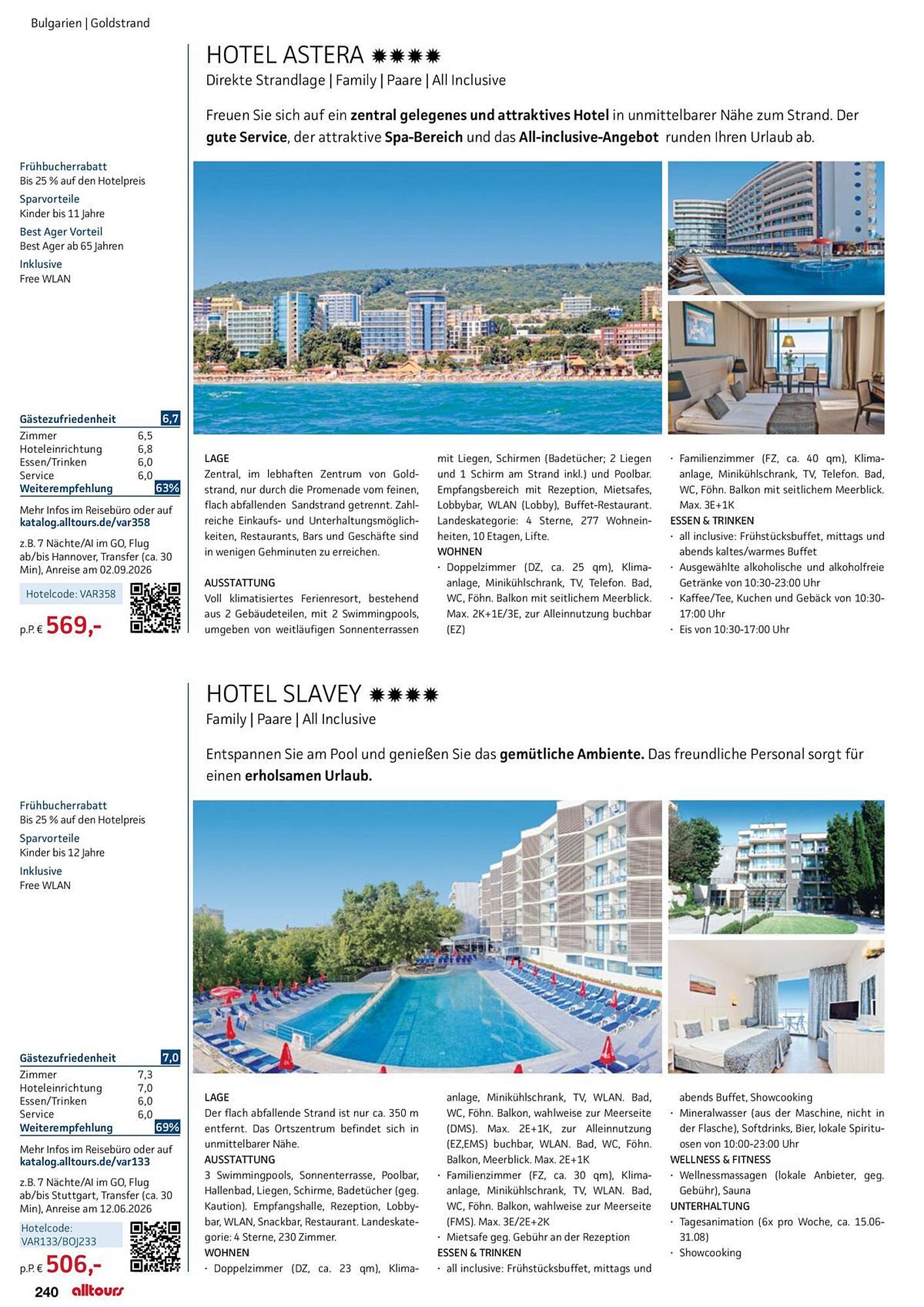 alltours Reisecenter Prospekt - Pagina 240