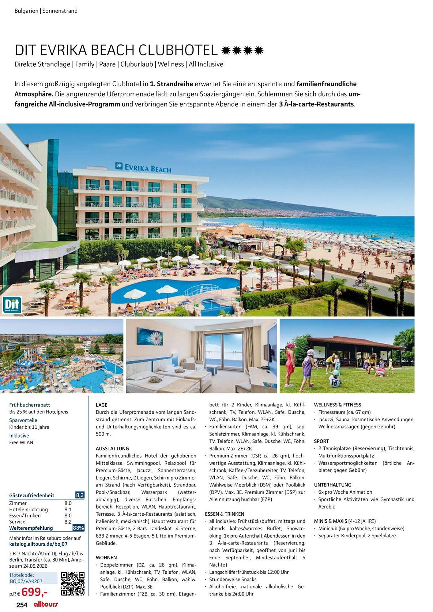 alltours Reisecenter Prospekt - Pagina 254