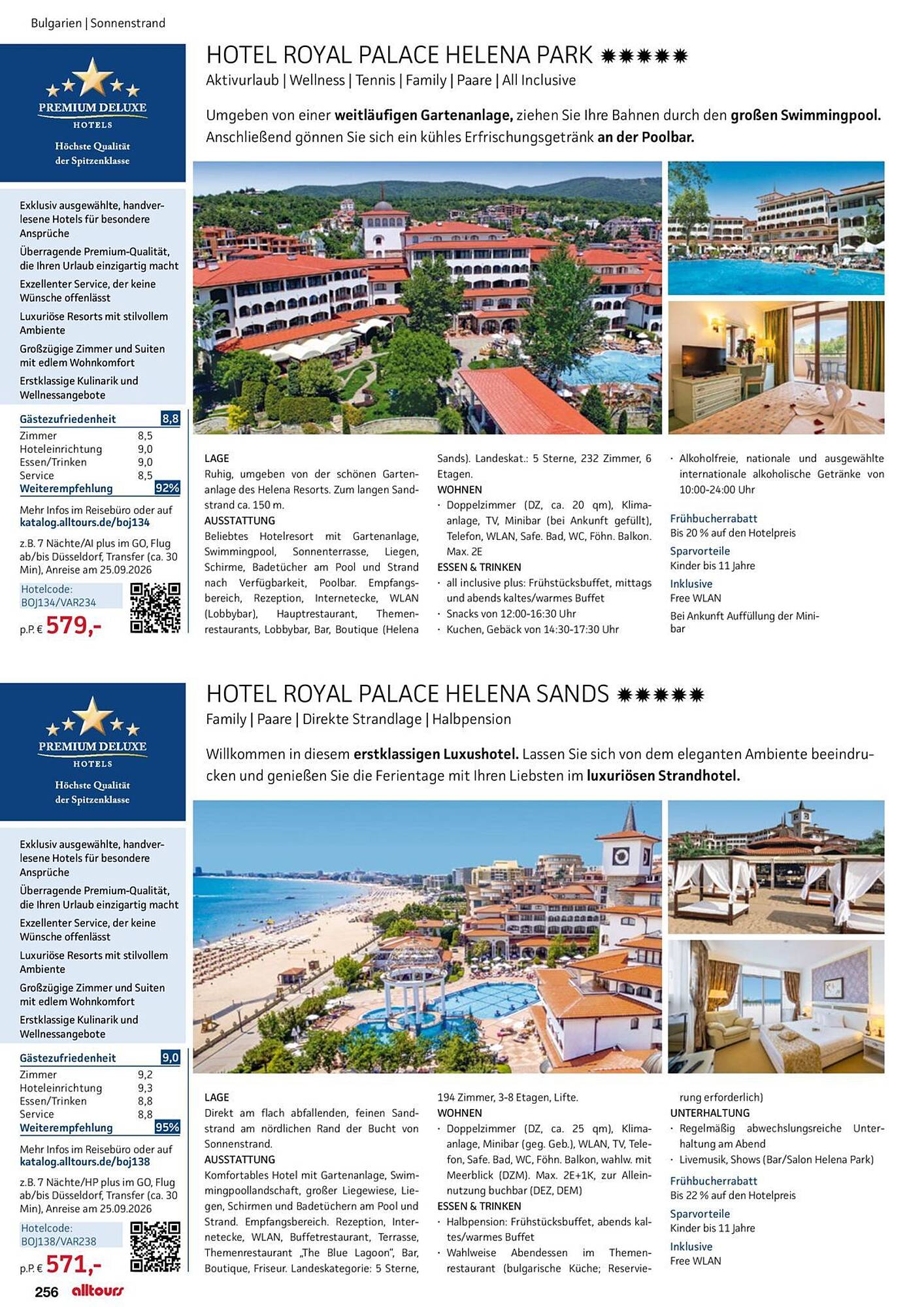 alltours Reisecenter Prospekt - Pagina 256