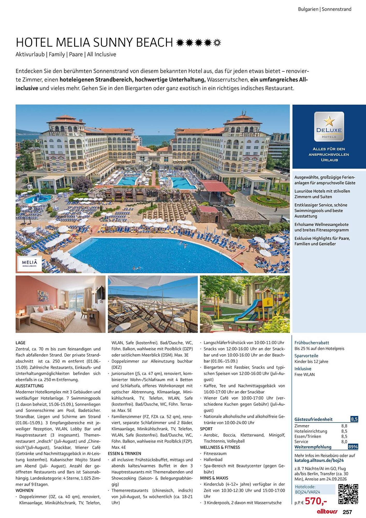 alltours Reisecenter Prospekt - Pagina 257