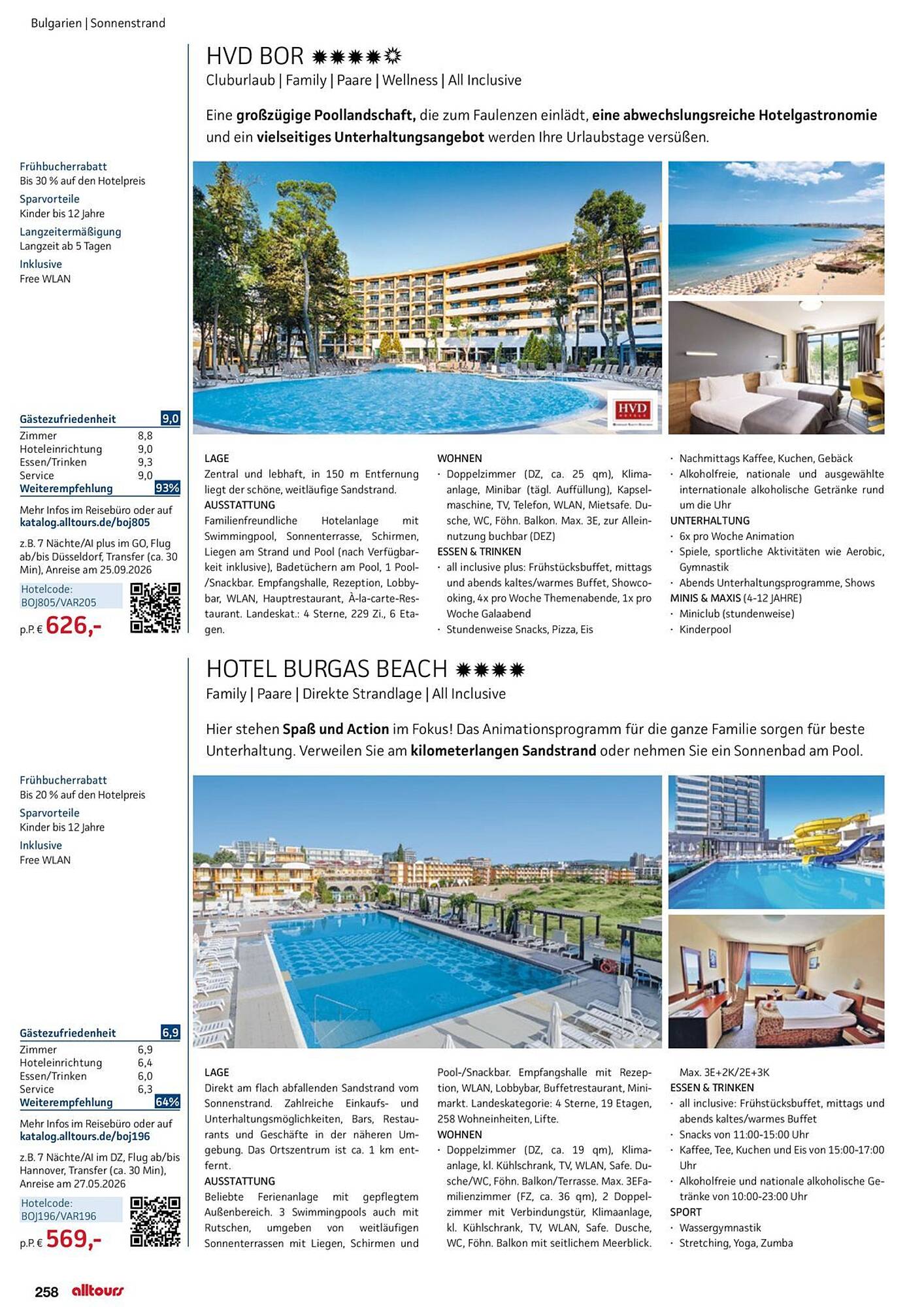 alltours Reisecenter Prospekt - Pagina 258