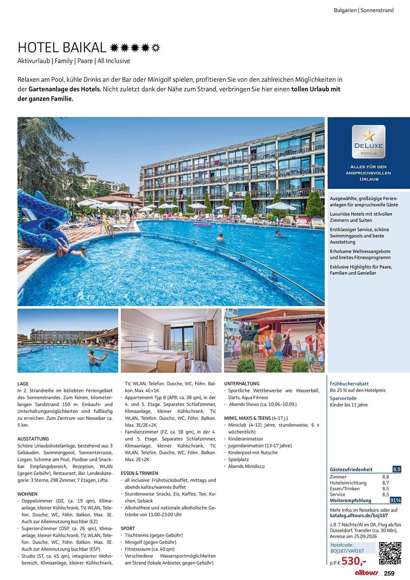 alltours Reisecenter Prospekt - Pagina 259