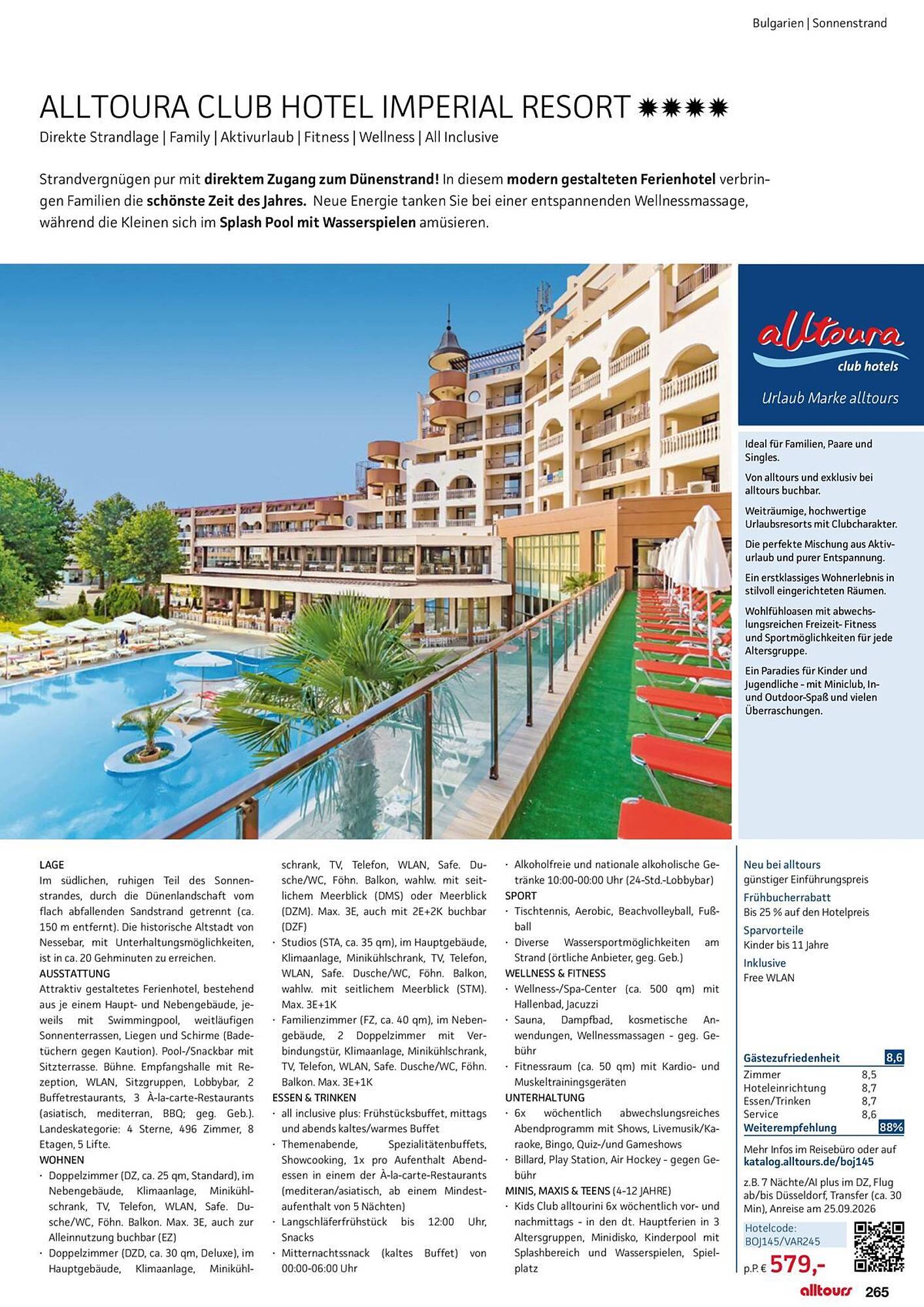 alltours Reisecenter Prospekt - Pagina 265