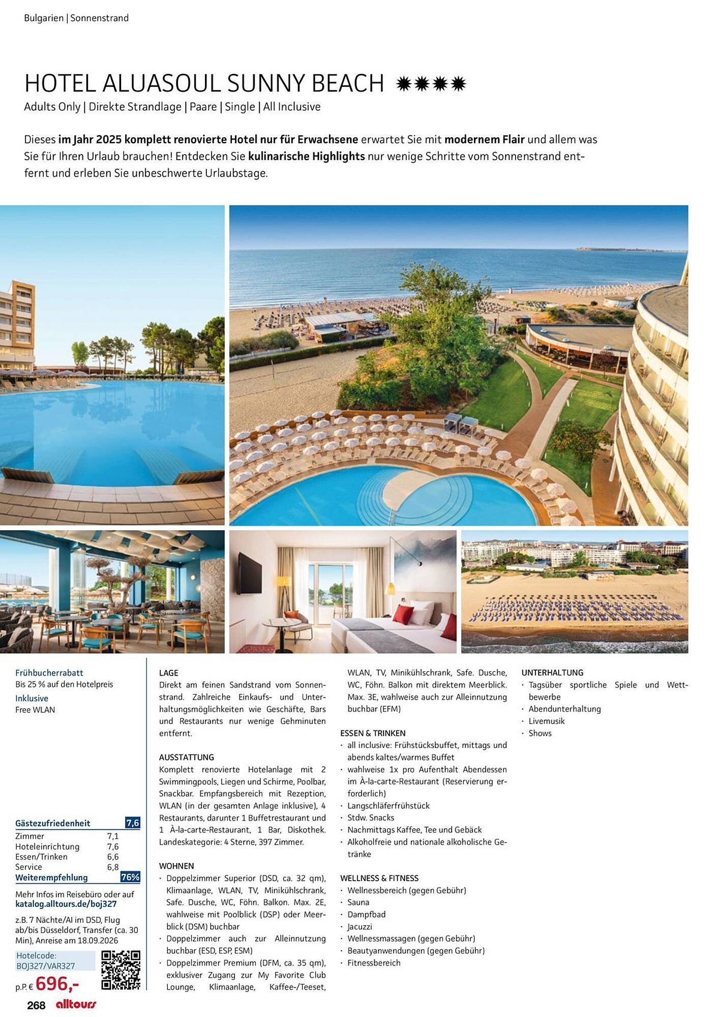 alltours Reisecenter Prospekt - Pagina 268