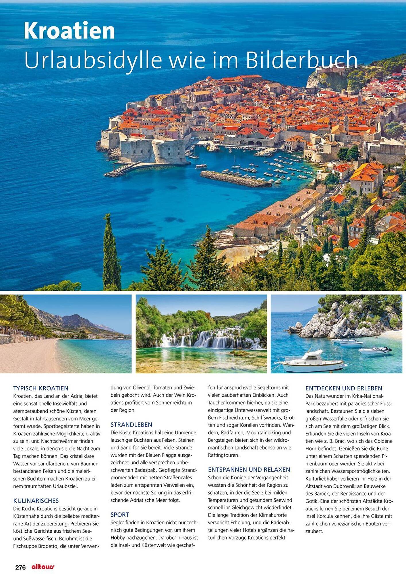 alltours Reisecenter Prospekt - Pagina 276