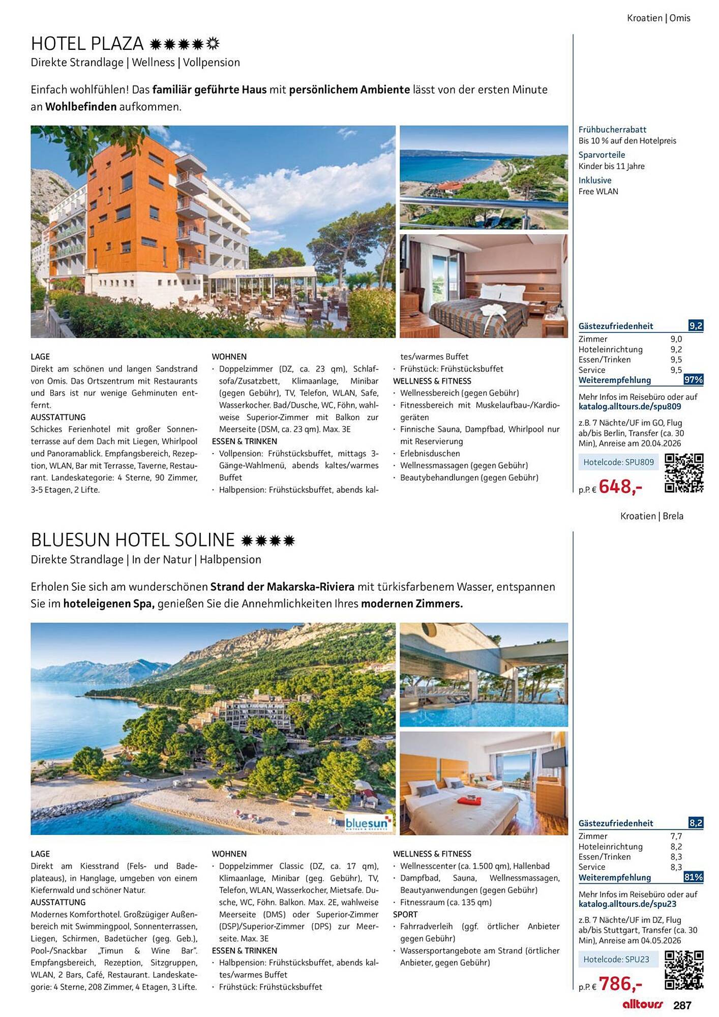 alltours Reisecenter Prospekt - Pagina 287