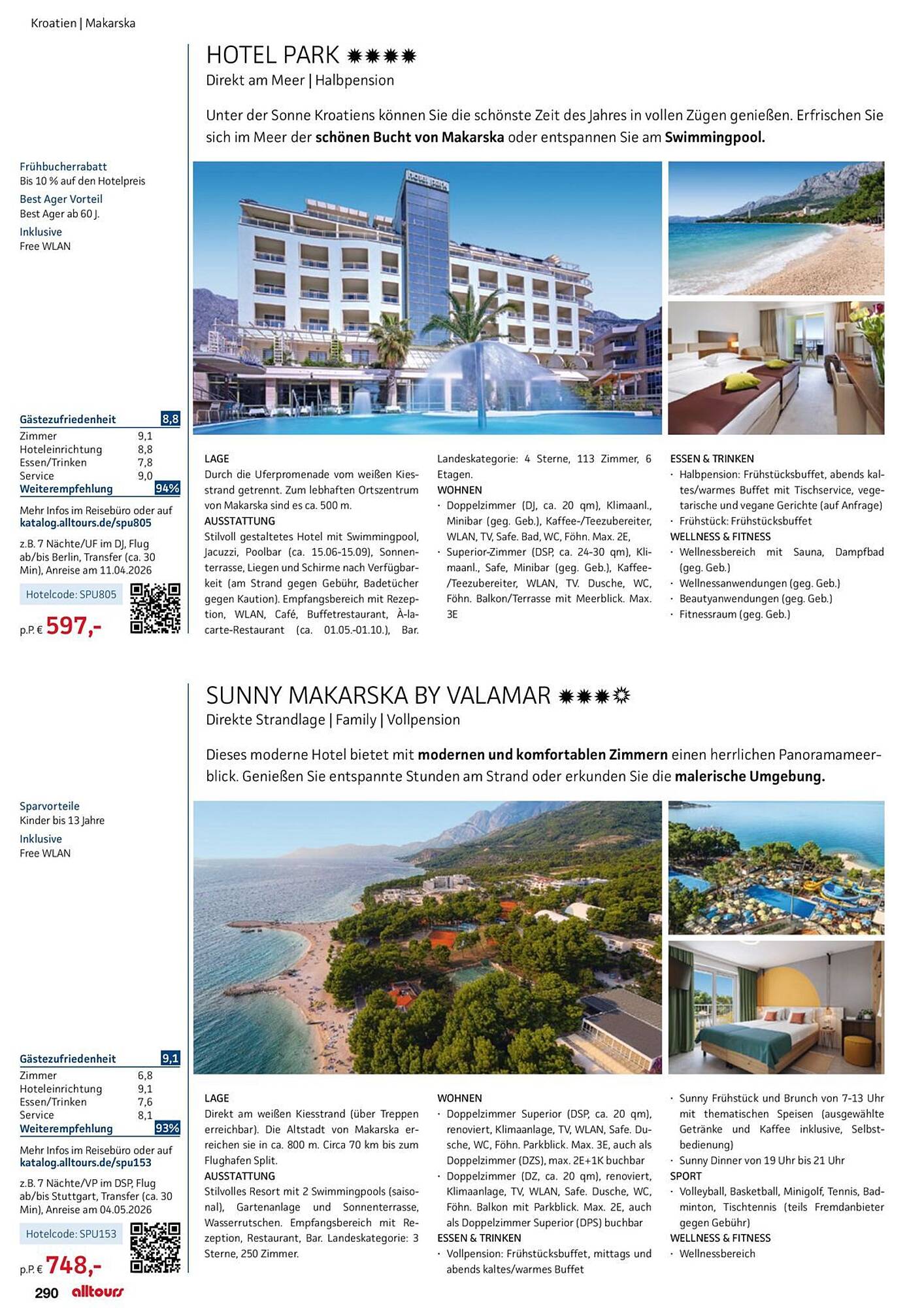 alltours Reisecenter Prospekt - Pagina 290